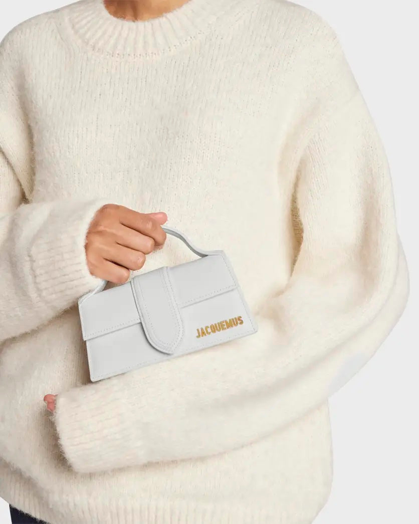JACQUEMUS LE BAMBINO LEATHER CROSSBODY BAG