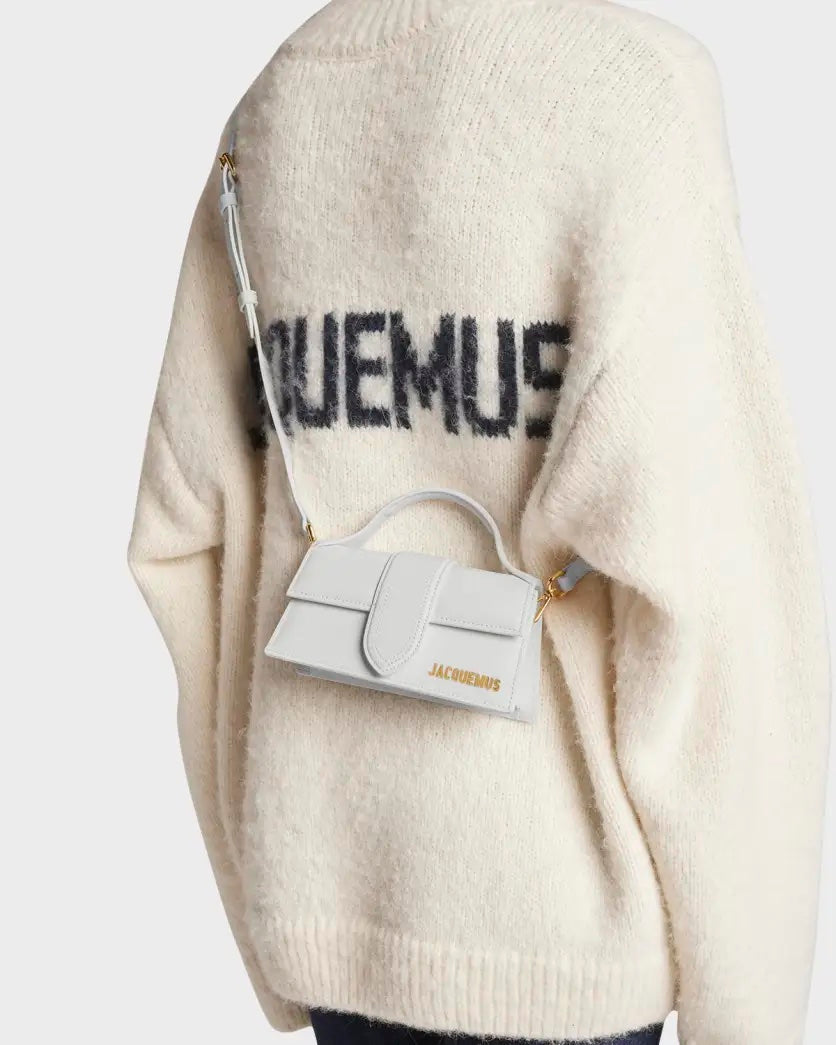 JACQUEMUS LE BAMBINO LEATHER CROSSBODY BAG