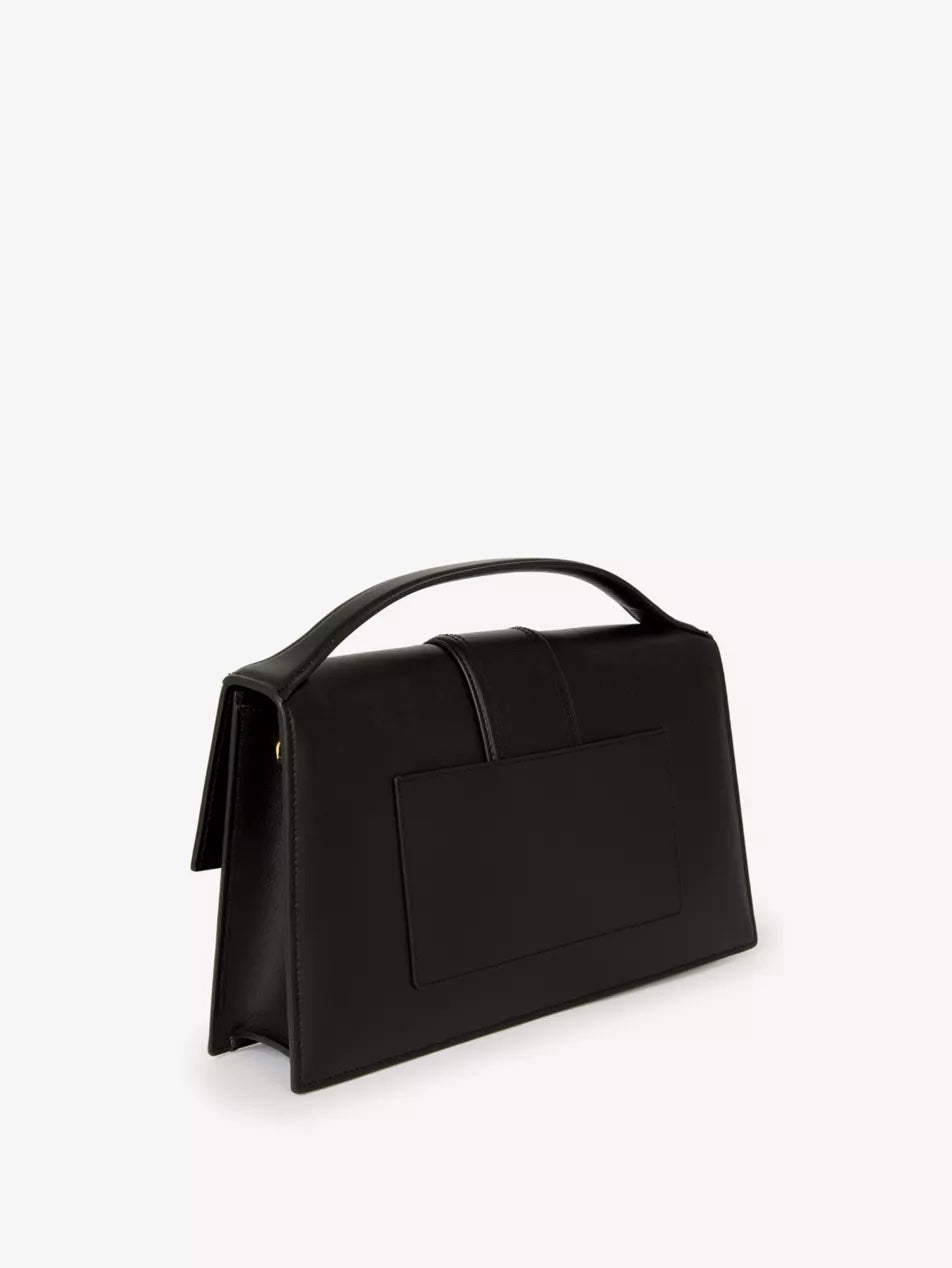 JACQUEMUS LE BAMBINOU LES CLASSIQUES LEATHER  FLAP BAG