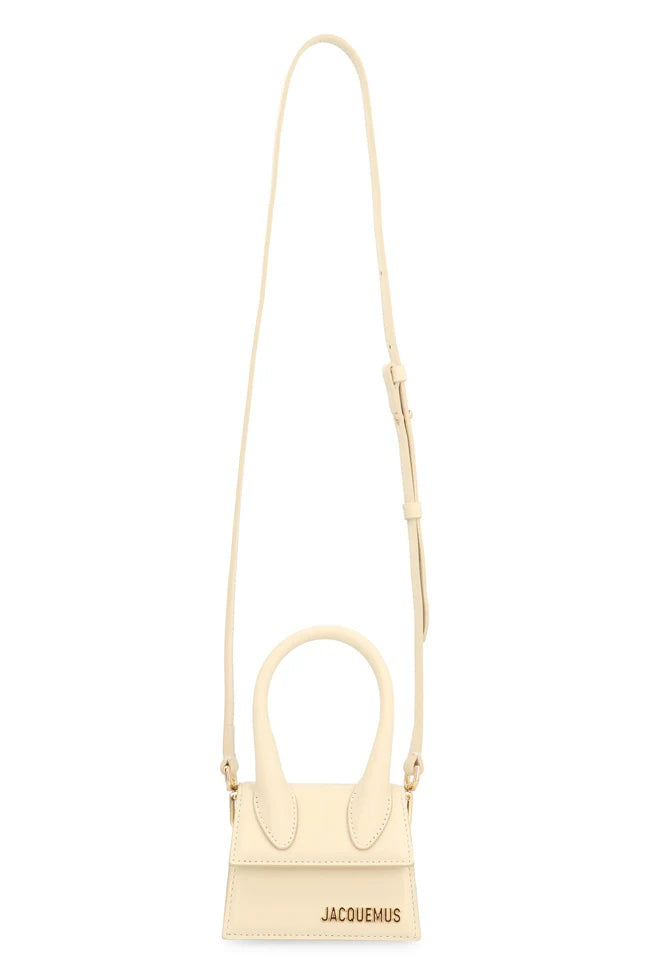 JACQUEMUS LE CHIQUITO LEATHER CROSSBODY HANDBAG