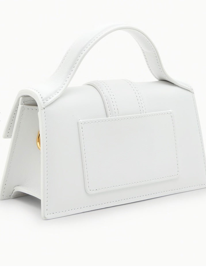 JACQUEMUS LE BAMBINO LEATHER CROSSBODY BAG