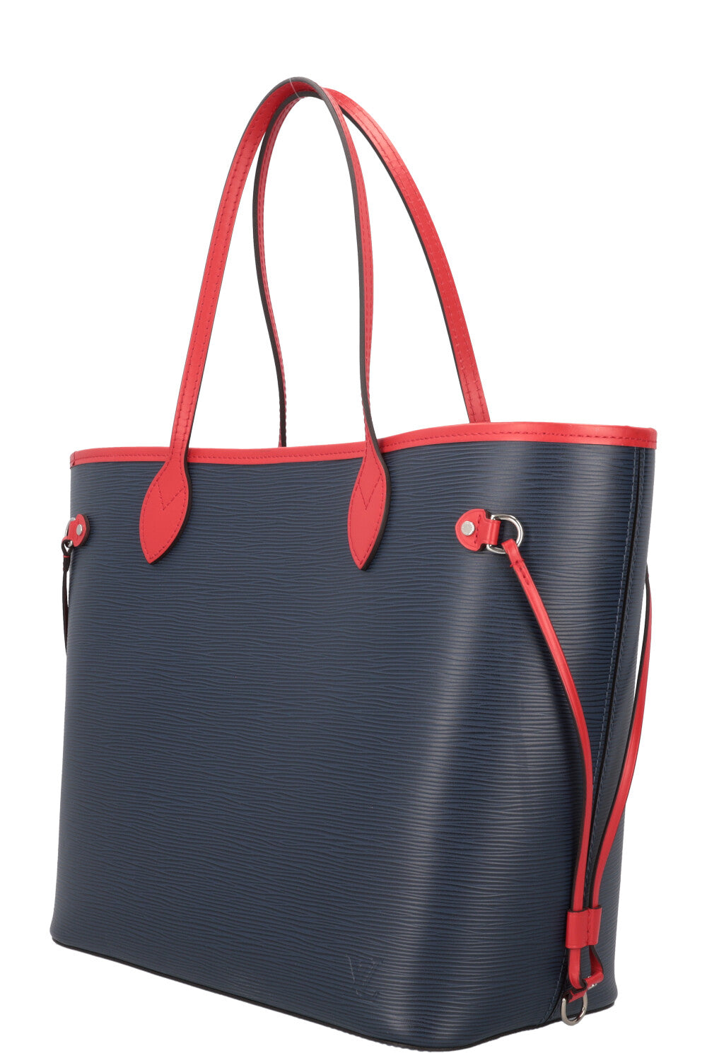 LOUIS VUITTON Neverfull MM Epi Leather Blue