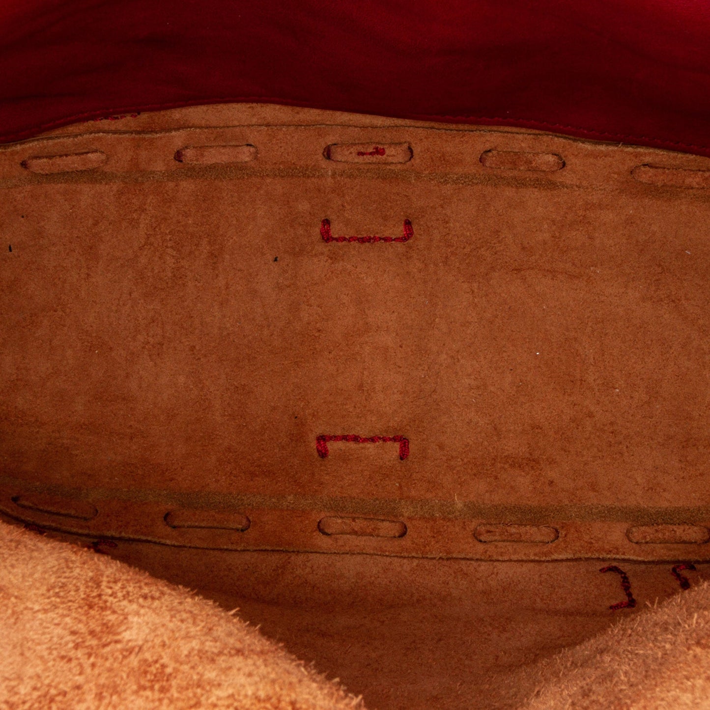 GLM-- GG Messenger Bag Red Leather