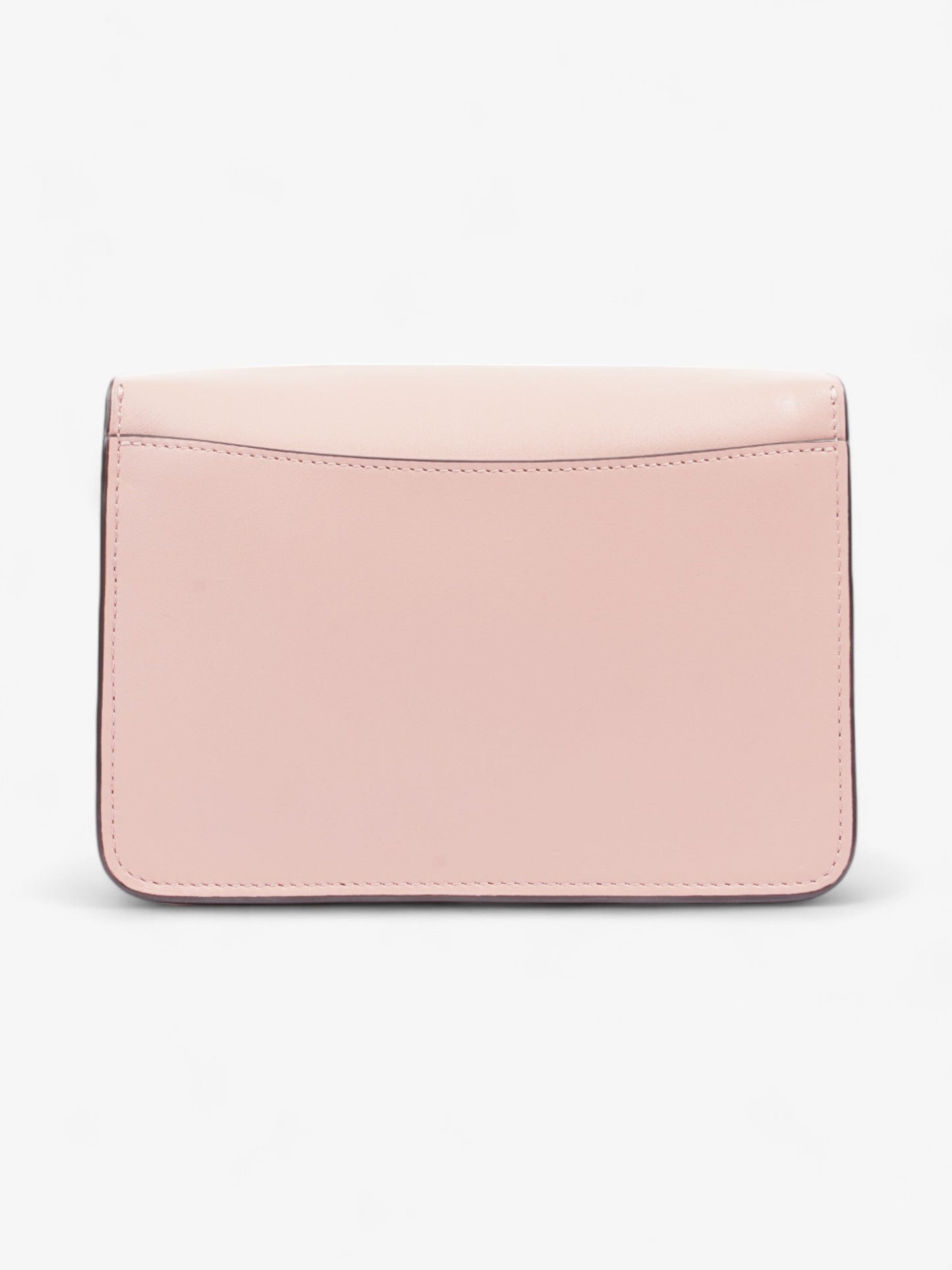 Coach Bowery Turn Lock Crossbody Tea Rose Leather Mini