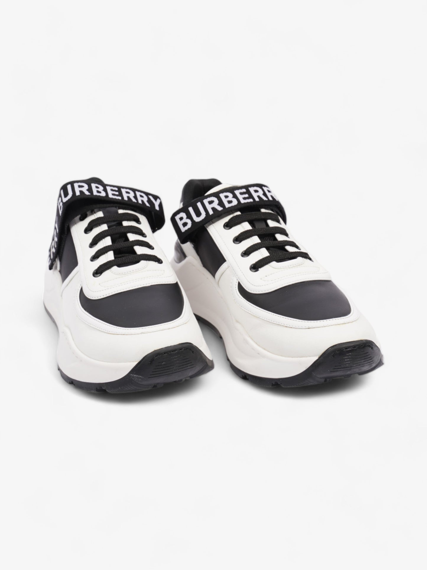 Burberry Ronnie Black / White Leather EU 44 UK 10