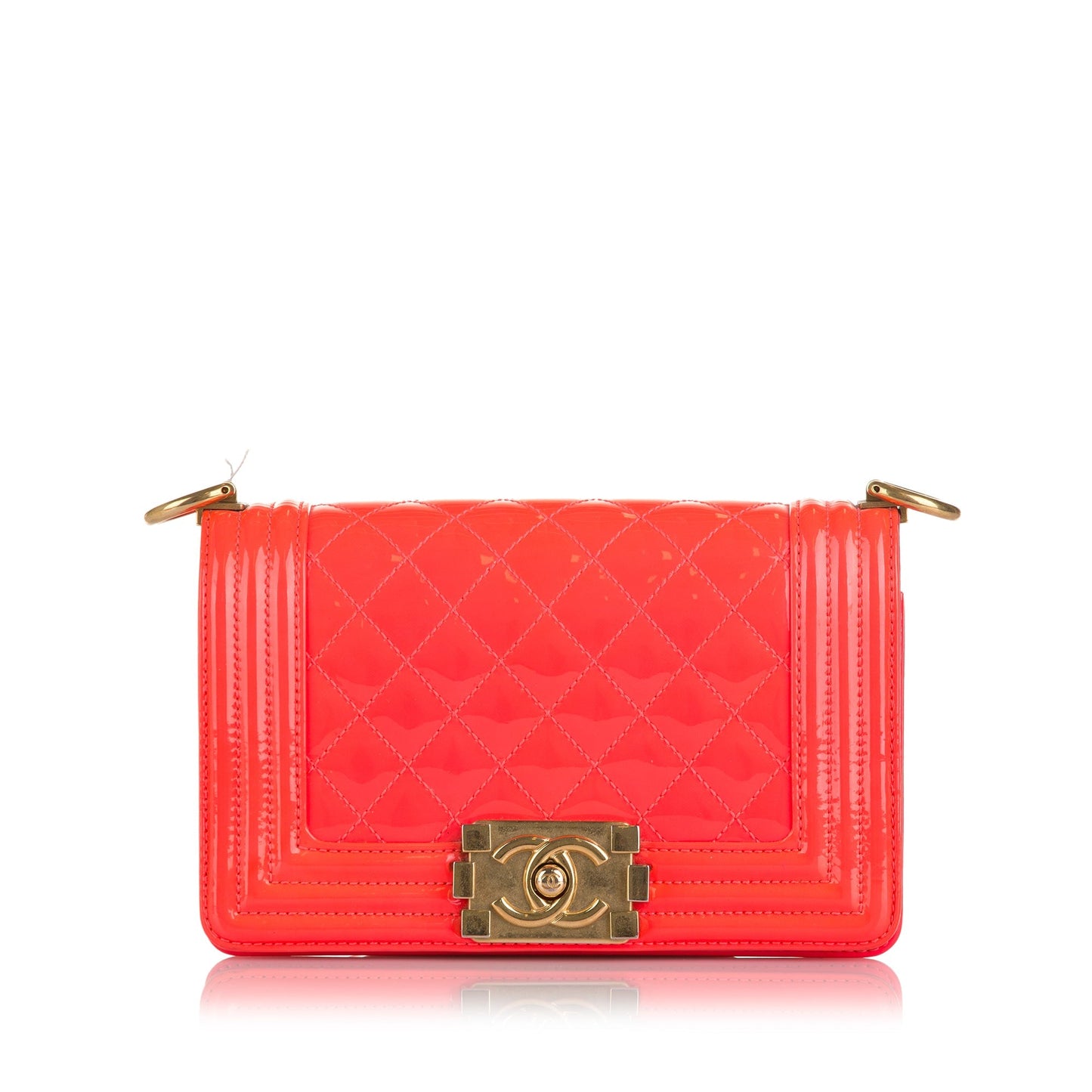 Chanel Small Patent Boy Bag