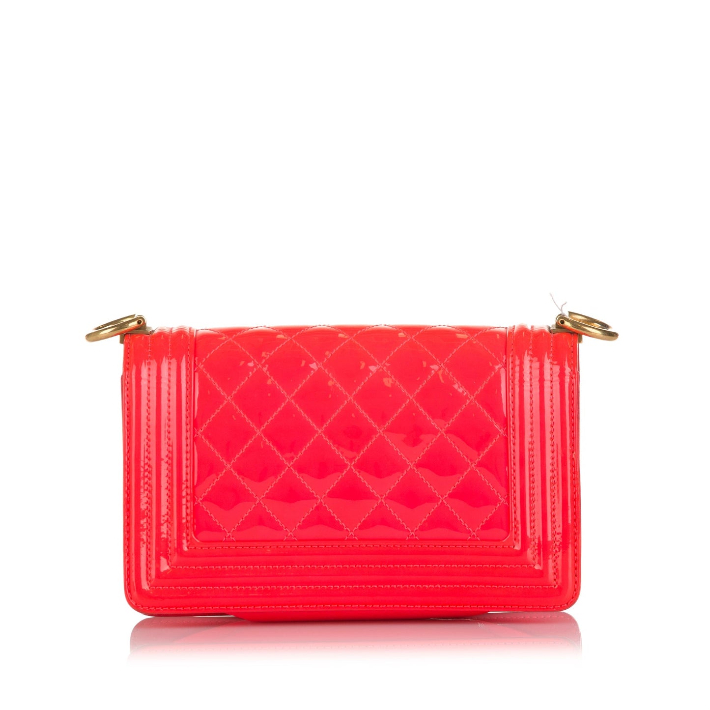 Chanel Small Patent Boy Bag