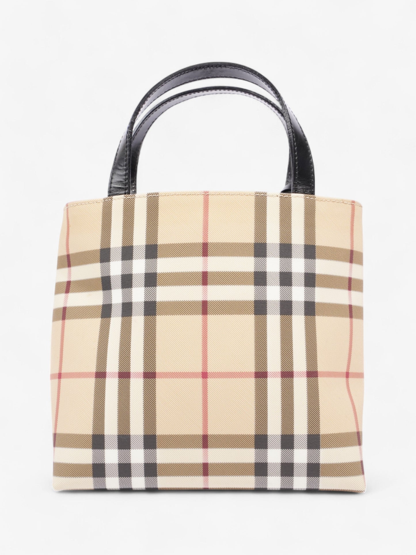 Burberry Check Handbag Nova Check / Black Canvas