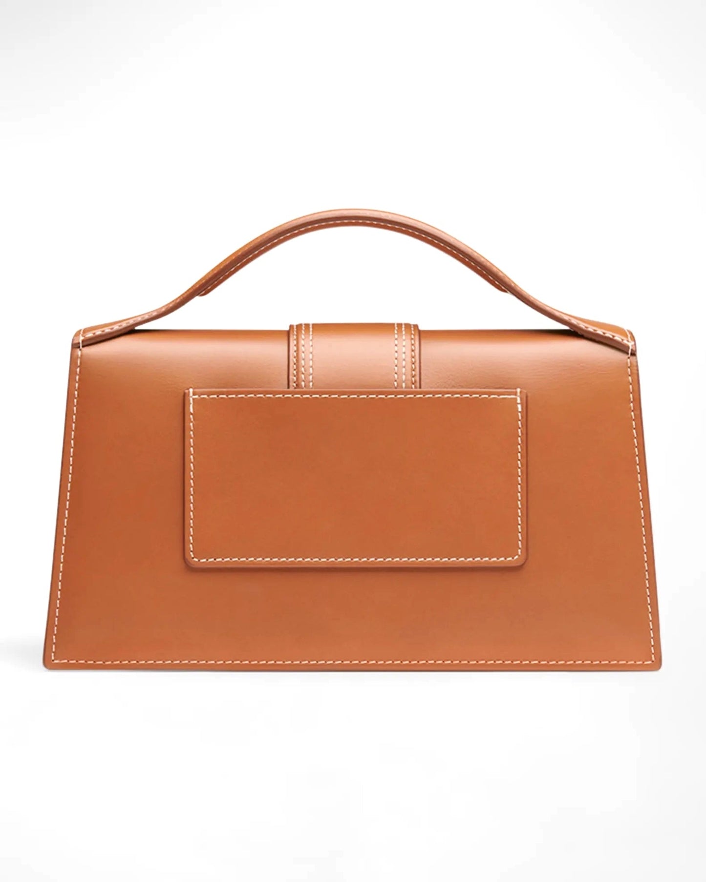 JACQUEMUS LE GRANDE BAMBINO CALFSKIN LEATHER CROSSBODY BAG
