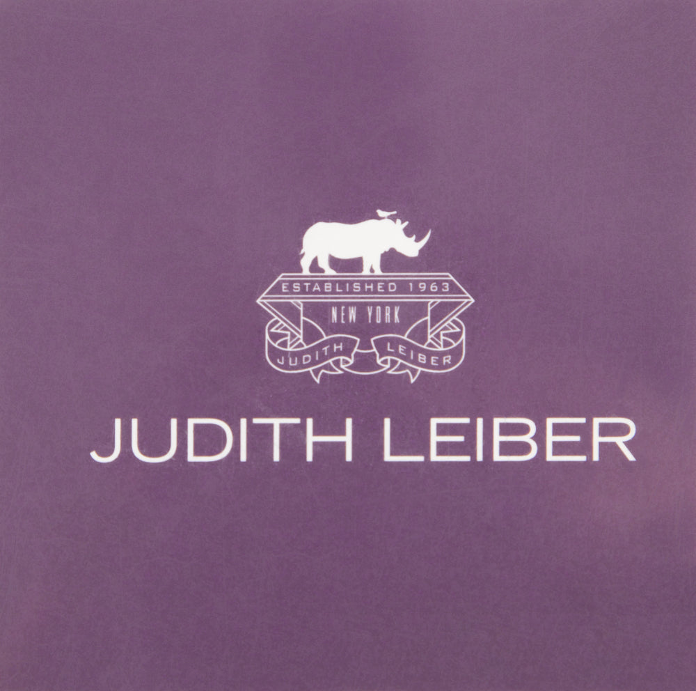JUDITH LEIBER CRYSTAL GEMSTONE METALLIC CLUTCH BAG W SHOULDER CHAIN