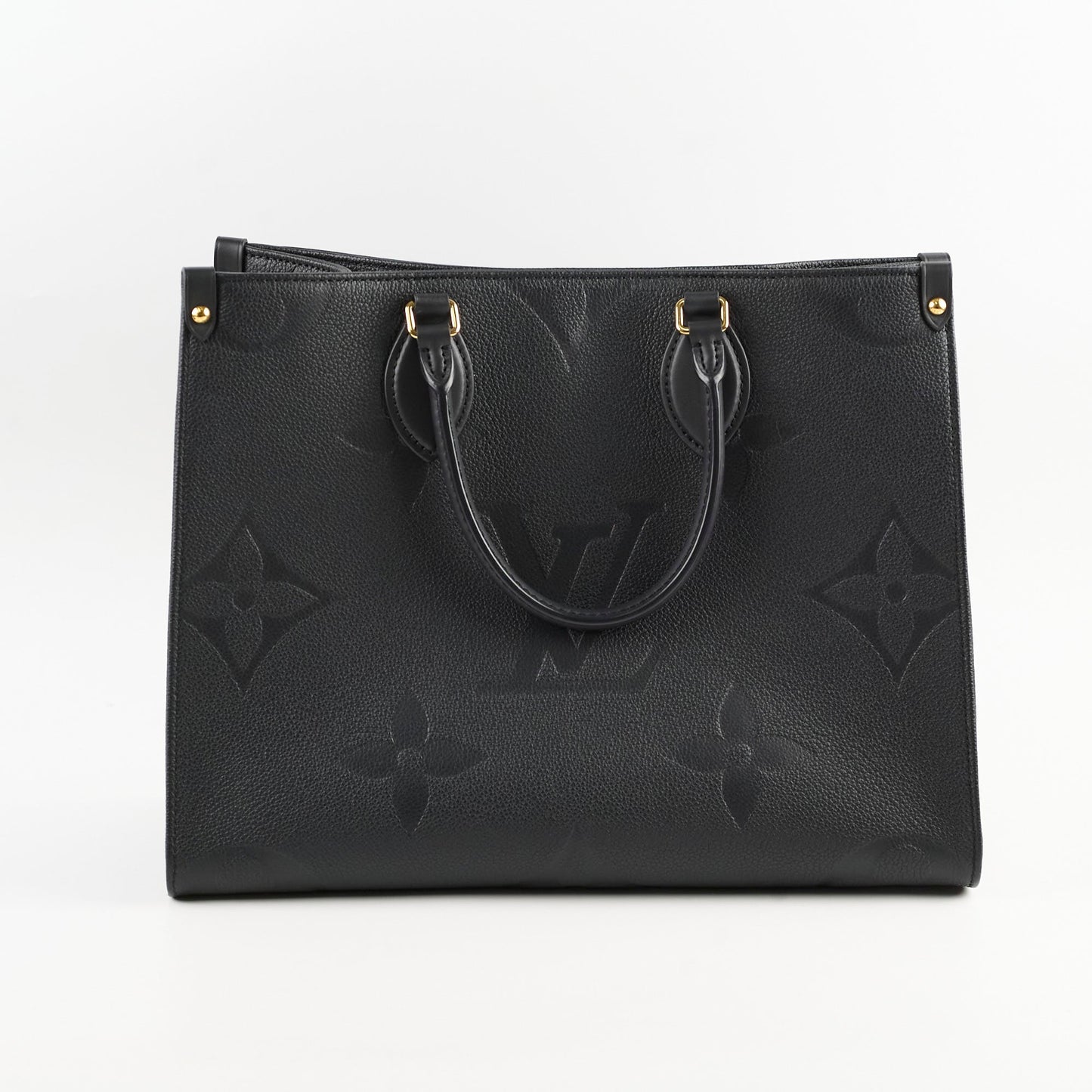 Louis Vuitton On The Go MM Black Empreinte