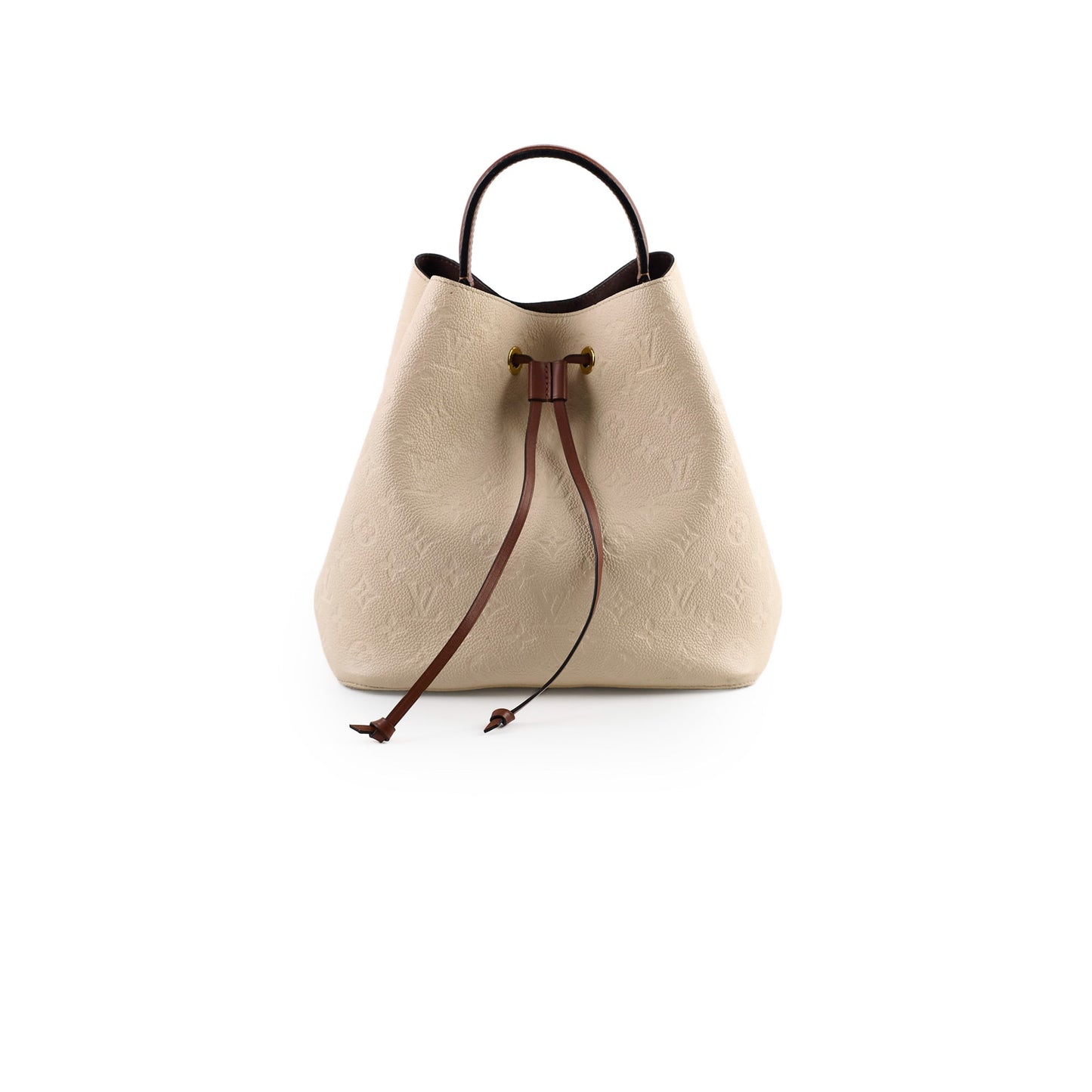 Louis Vuitton Neo Noe Cream Empreinte (missing strap)