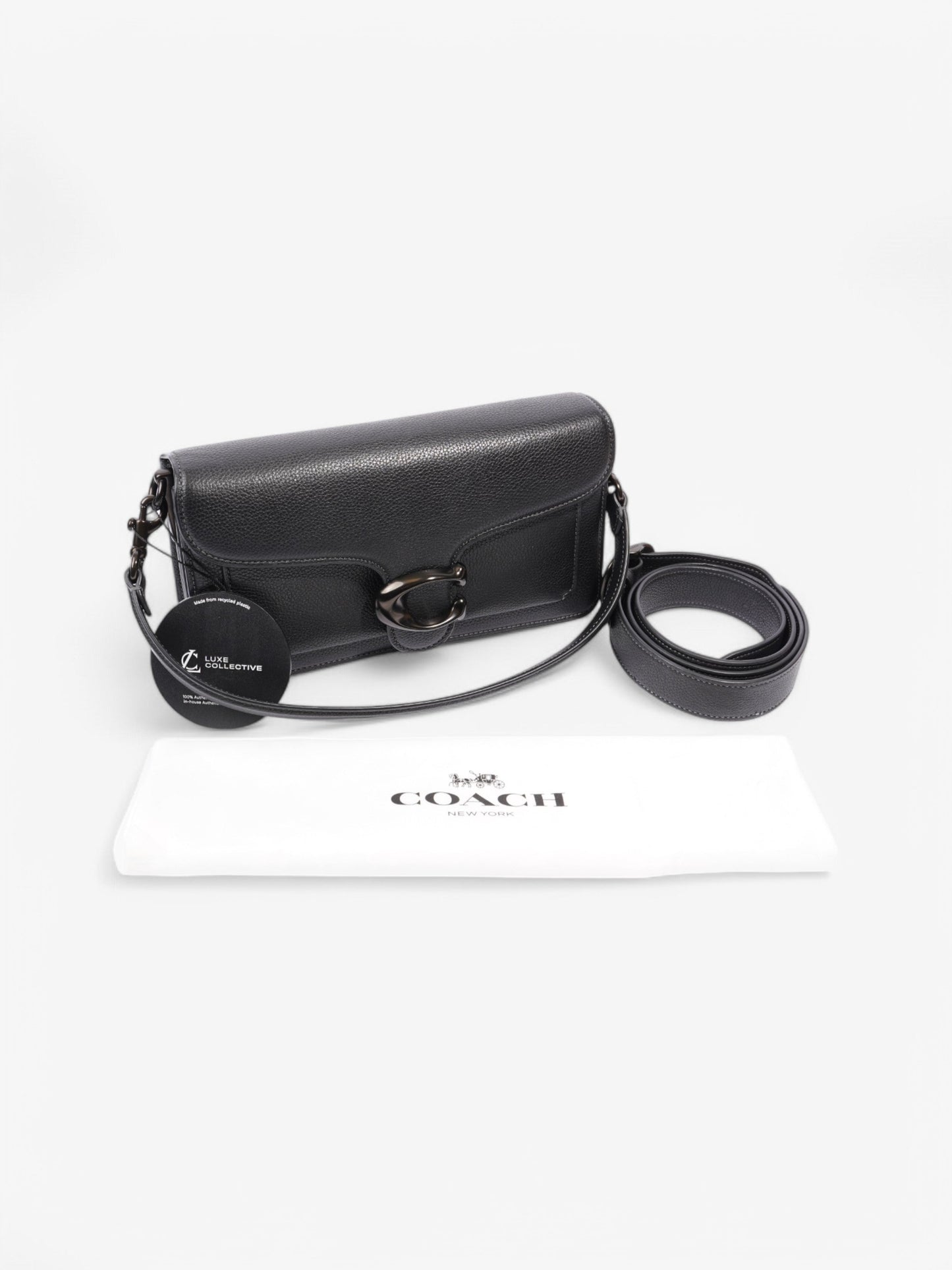 Coach Tabby Black Leather 26
