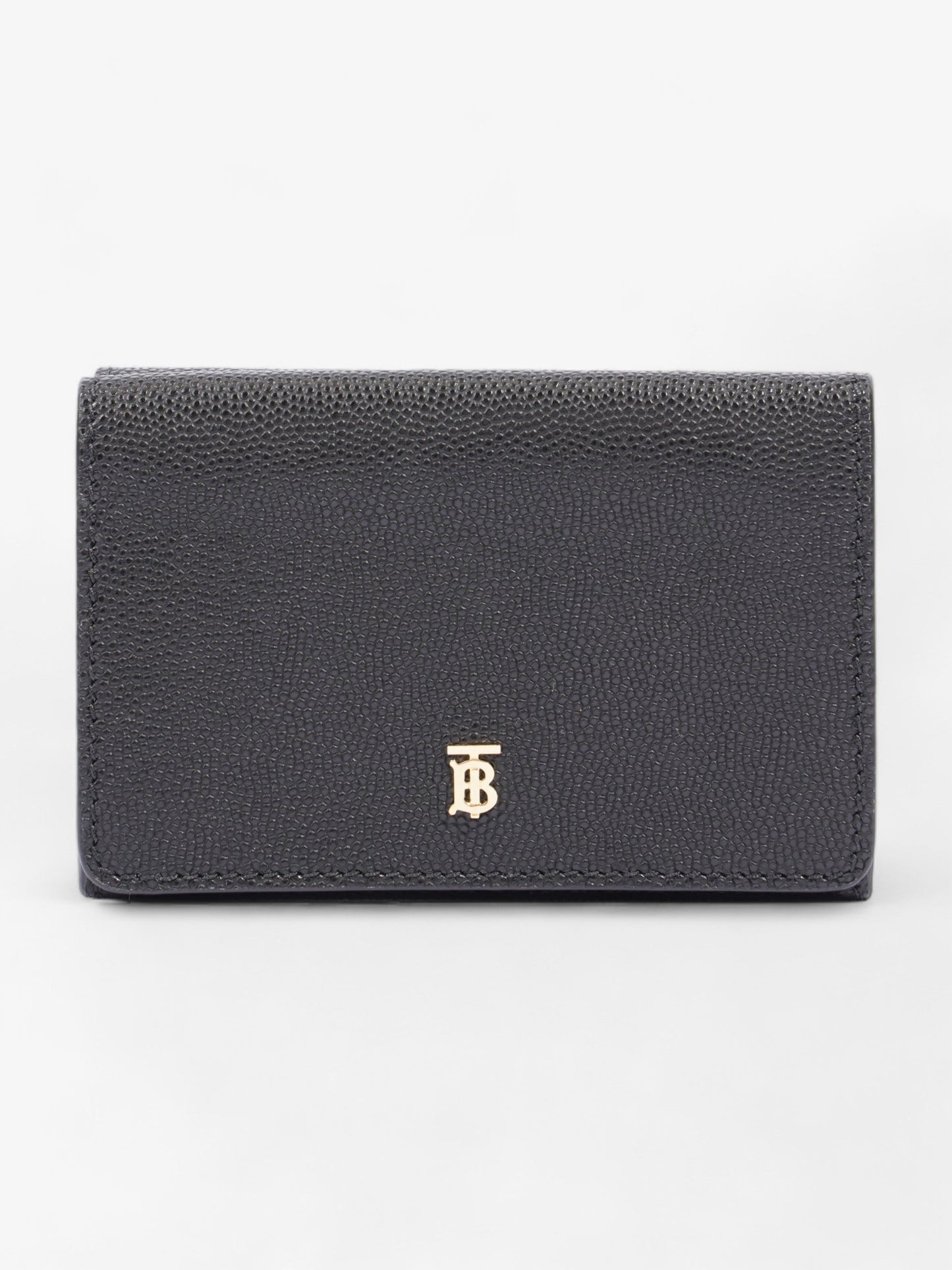Burberry Lark TB Wallet Black Calfskin Leather