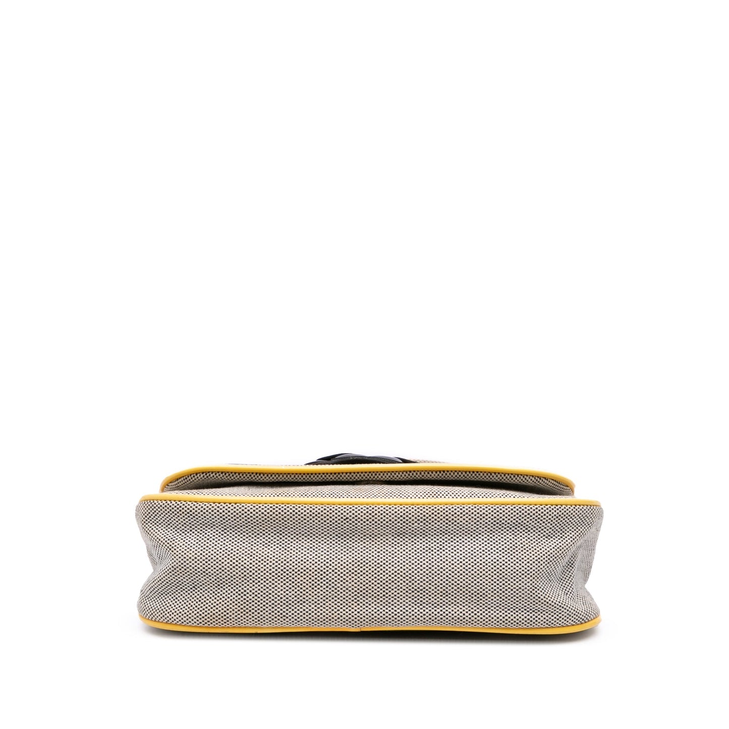 Chanel Canvas Cc Camellia No. 5 Shoulder Bag