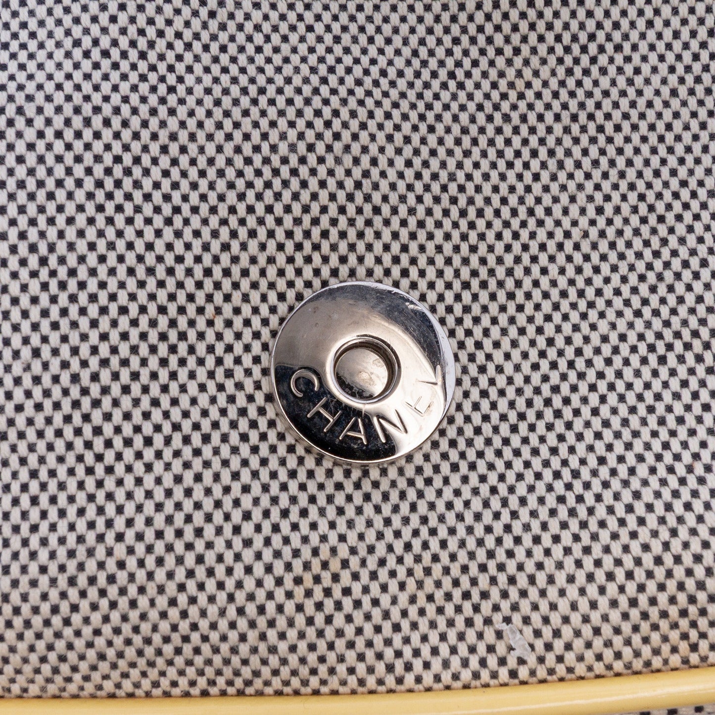 Chanel Canvas Cc Camellia No. 5 Shoulder Bag