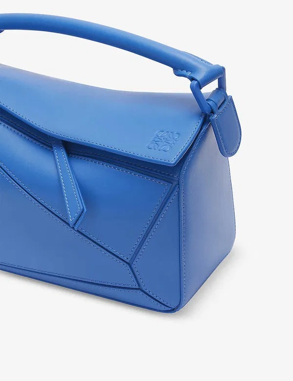LOEWE CALFSKIN LEATHER MEDIUM PUZZLE SHOULDER BAG