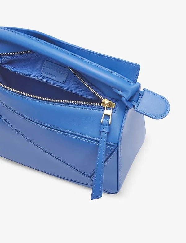 LOEWE CALFSKIN LEATHER MEDIUM PUZZLE SHOULDER BAG
