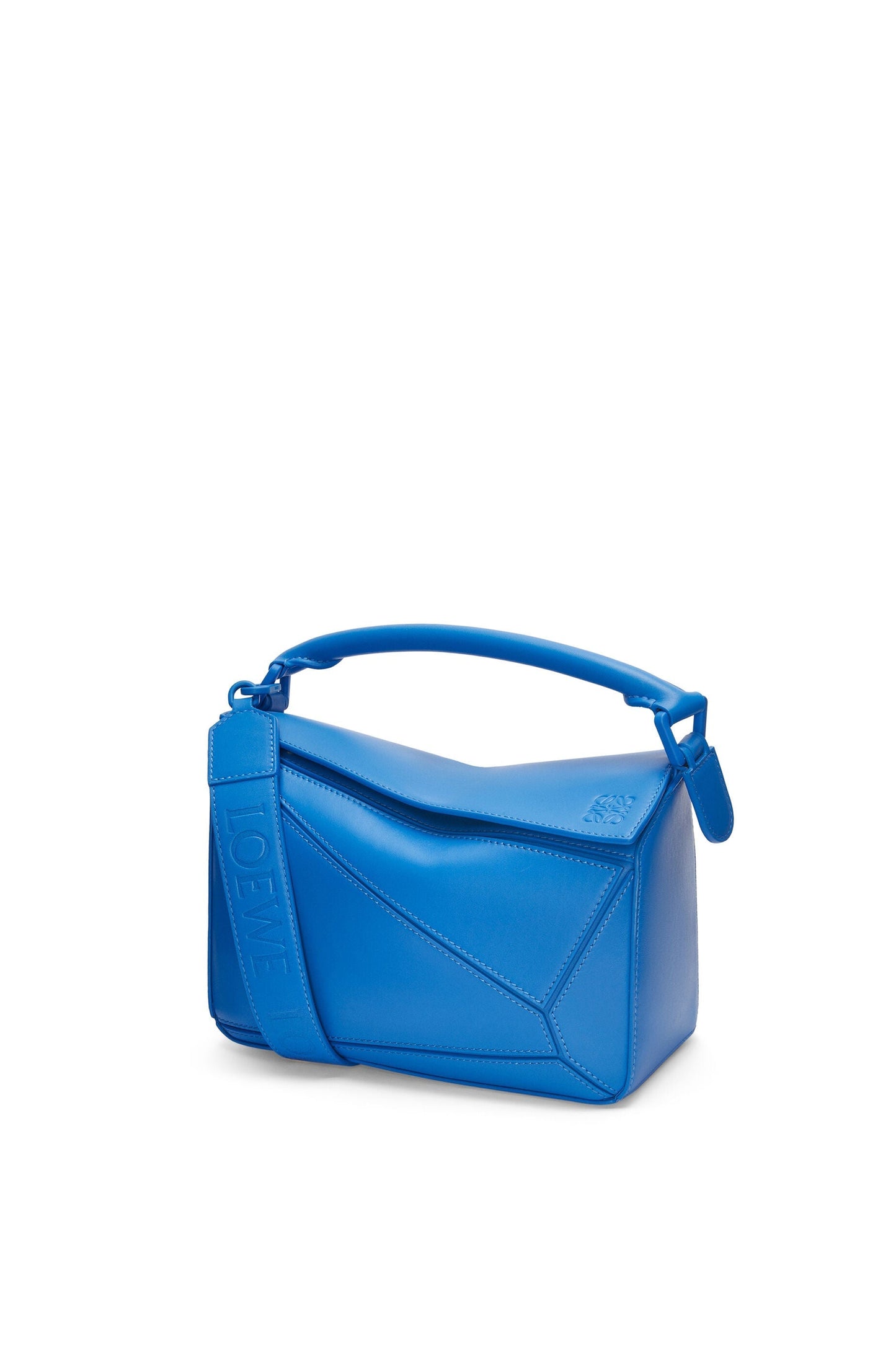 LOEWE CALFSKIN LEATHER MEDIUM PUZZLE SHOULDER BAG