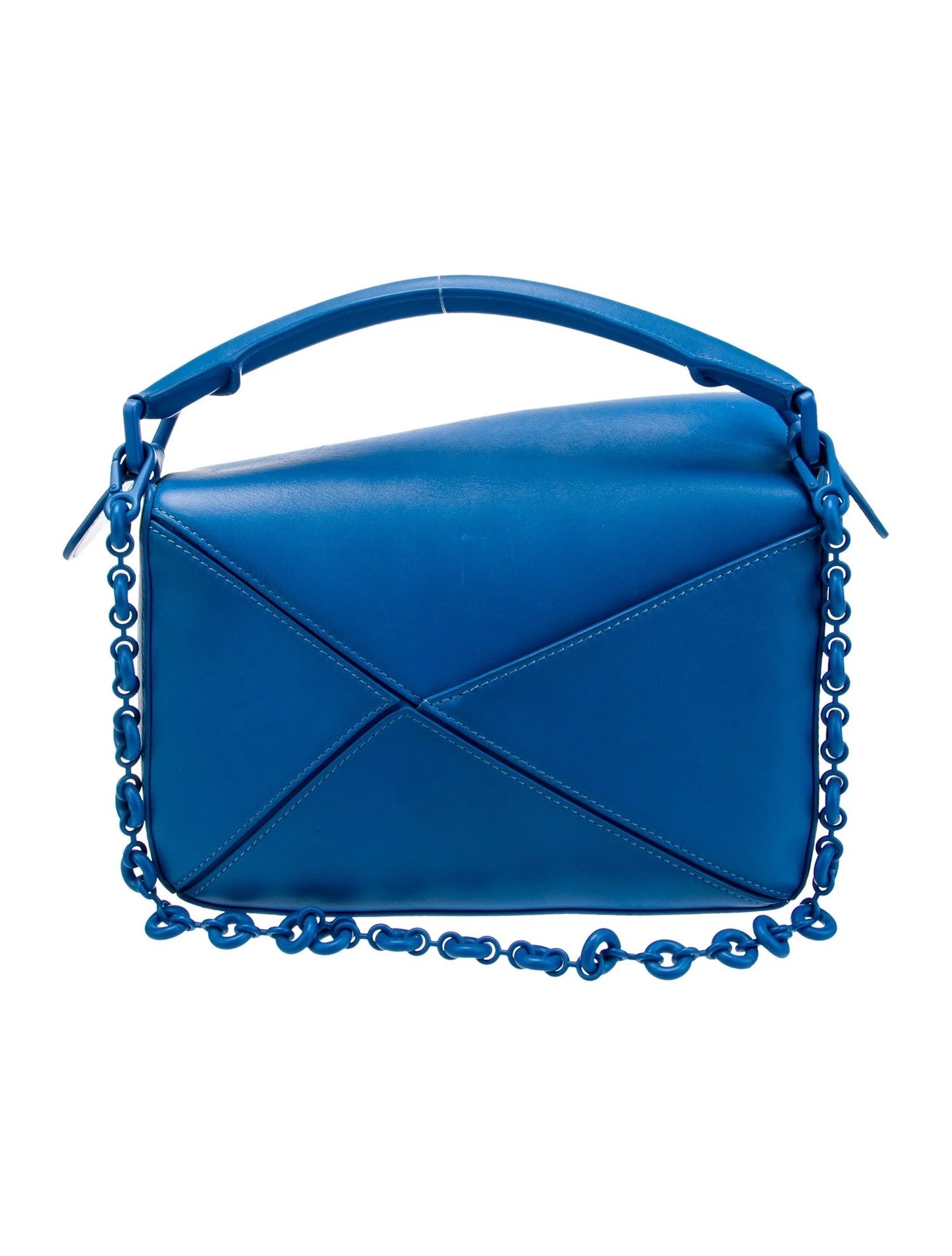 LOEWE CALFSKIN LEATHER MEDIUM PUZZLE SHOULDER BAG