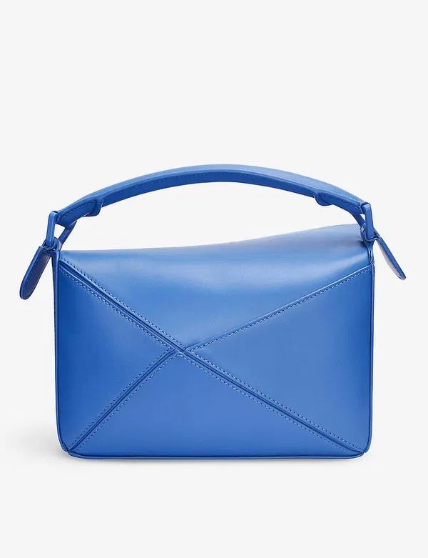 LOEWE CALFSKIN LEATHER MEDIUM PUZZLE SHOULDER BAG