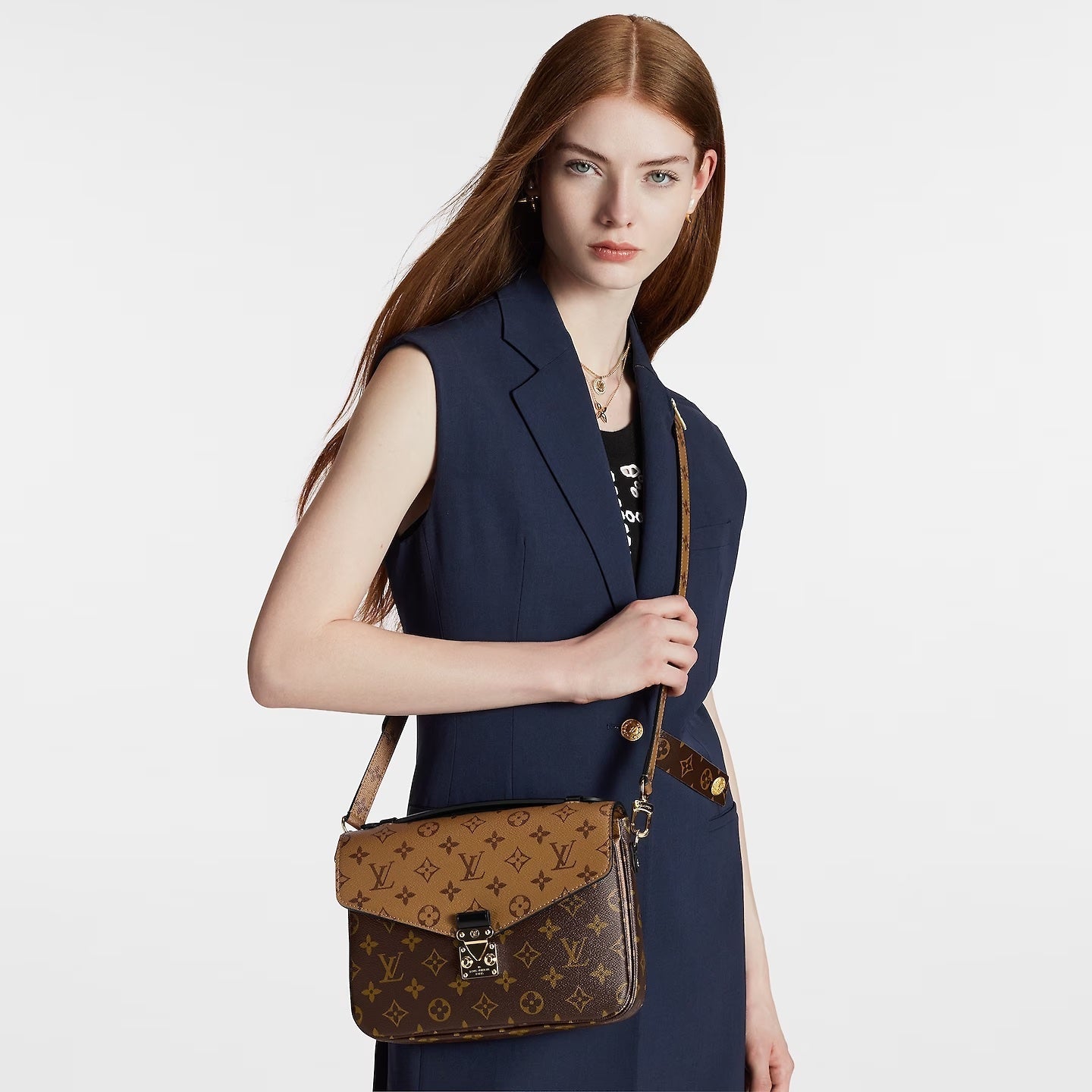 LOUIS VUITTON REVERSE MONOGRAM POCHETTE MÉTIS