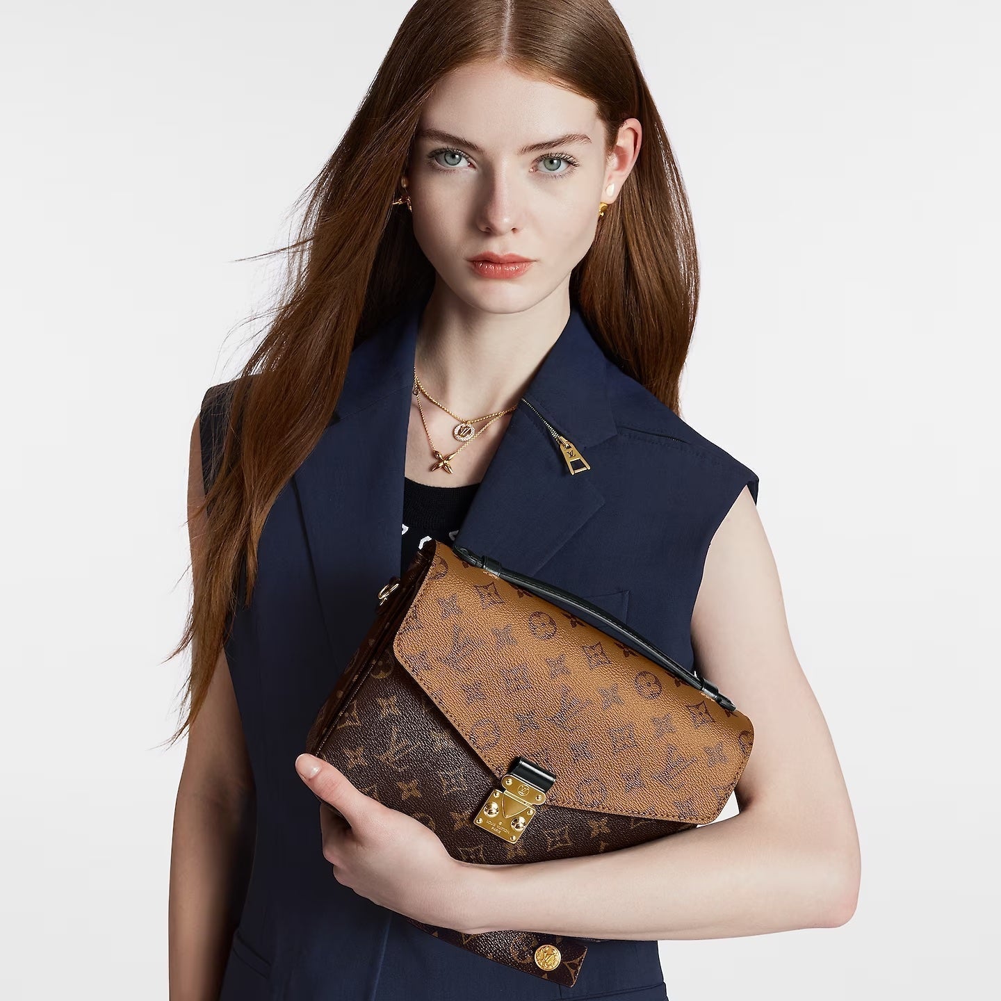 LOUIS VUITTON REVERSE MONOGRAM POCHETTE MÉTIS