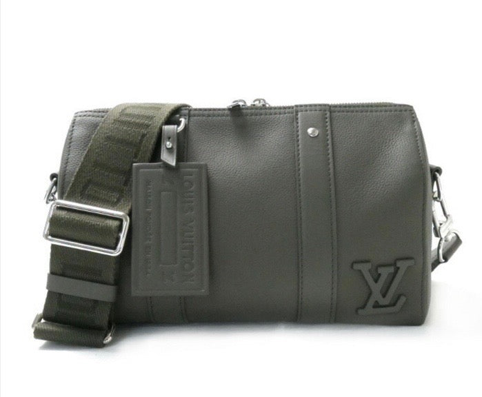 LOUIS VUITTON AEROGRAM CITY KEEPALL SHOULDER BAG-HS