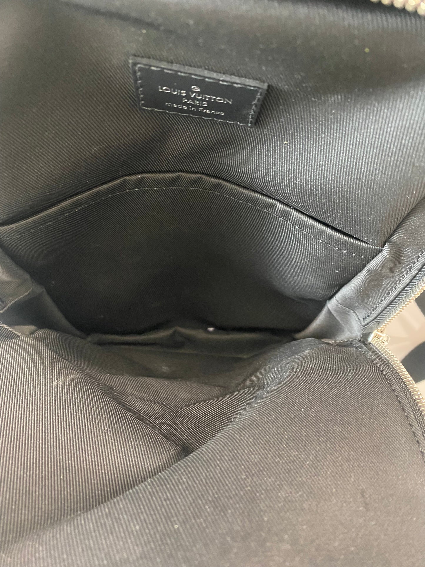 LOUIS VUITTON DAMIER GRAPHITE AVENUE SLING CROSSBODY BACKPACK
