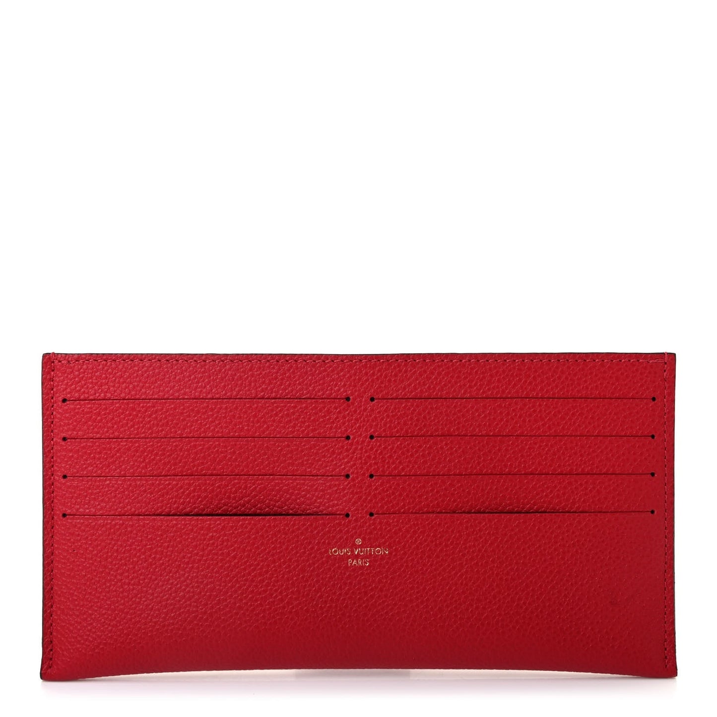 LOUIS VUITTON CALFSKIN LEATHER FELICIE CARD HOLDER INSERT