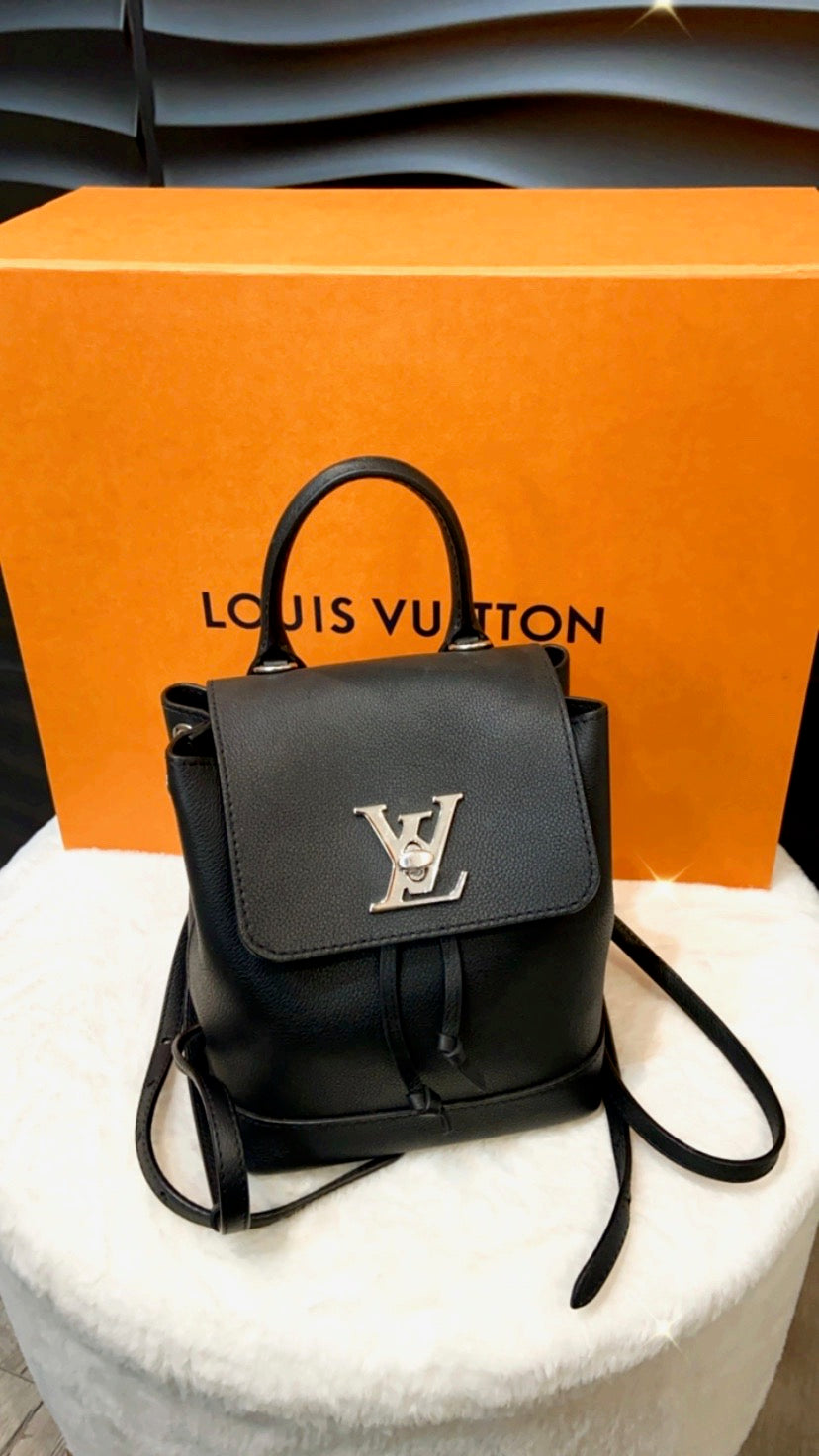 LOUIS VUITTON MINI LOCKME CALFSKIN LEATHER BACKPACK