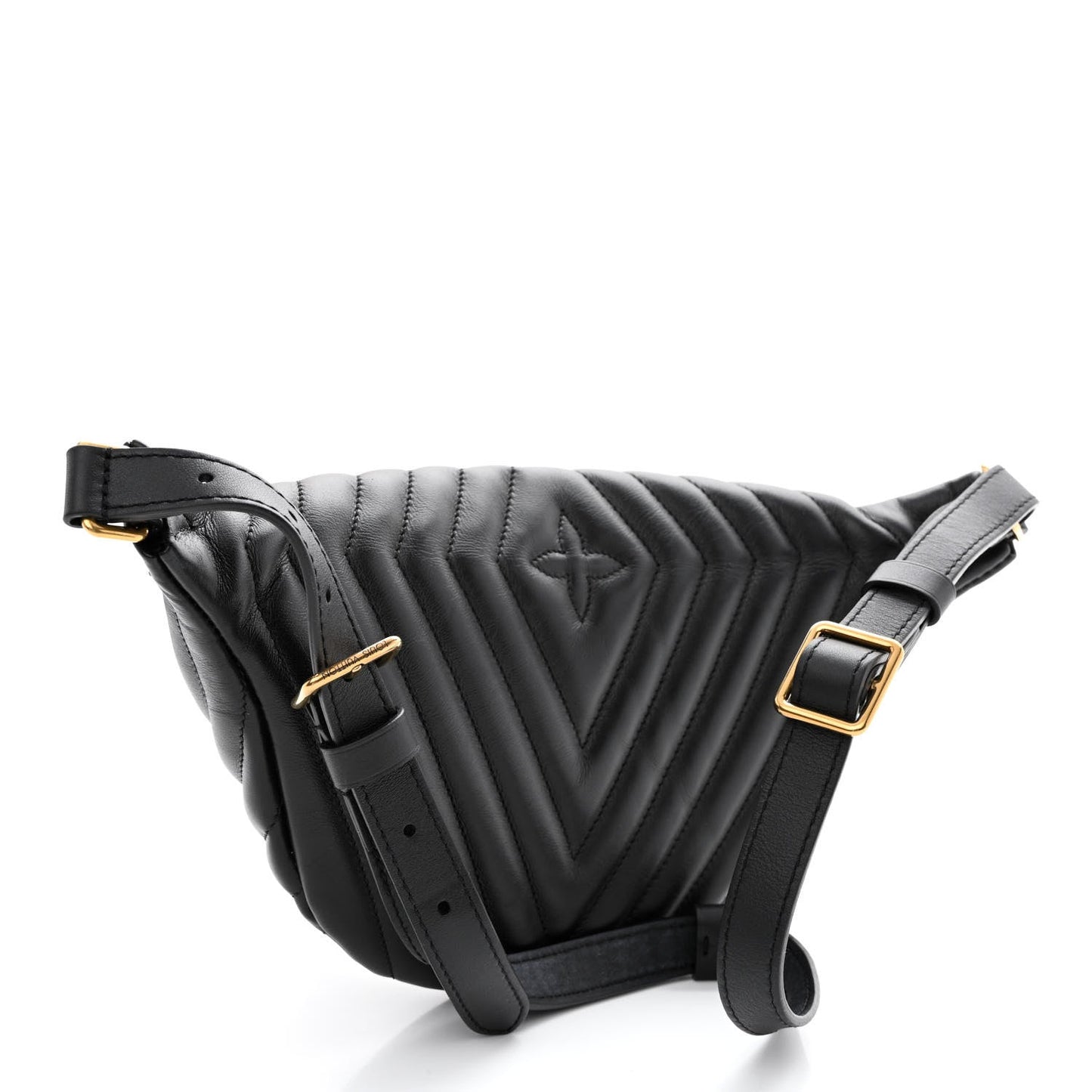 LOUIS VUITTON QUILTED CALFSKIN NEW WAVE BUMBAG