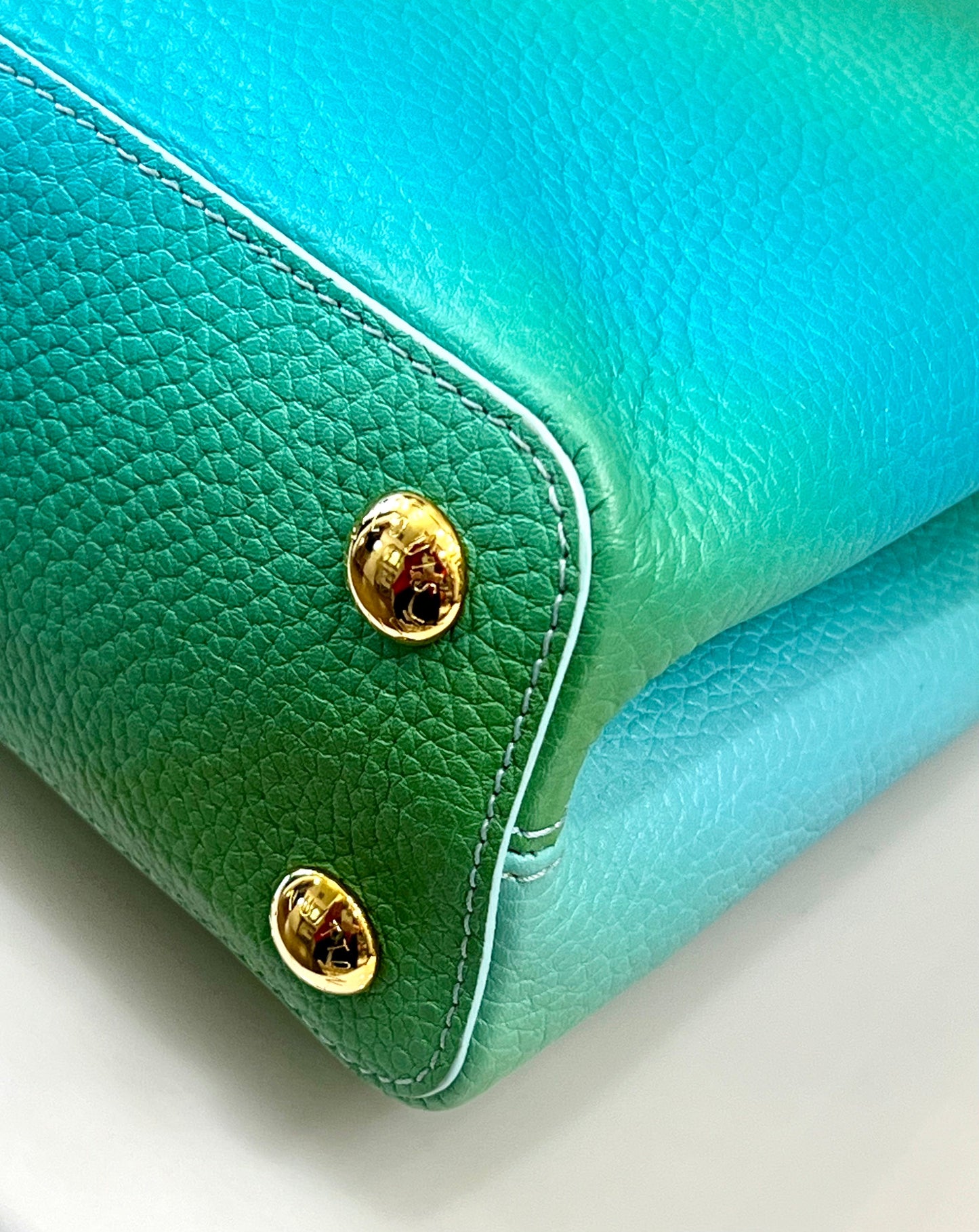 LOUIS VUITTON CAPUCINES TAURILLON LEATHER PM
