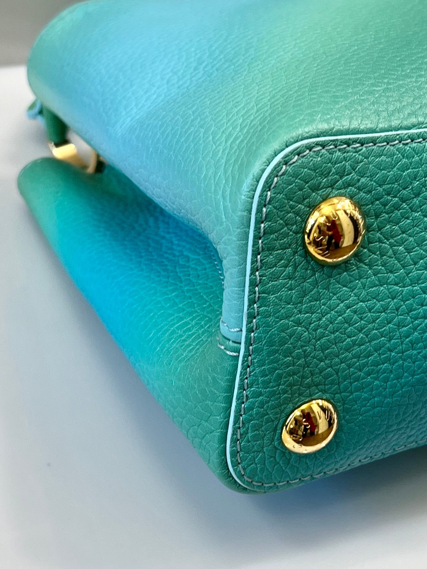 LOUIS VUITTON CAPUCINES TAURILLON LEATHER PM