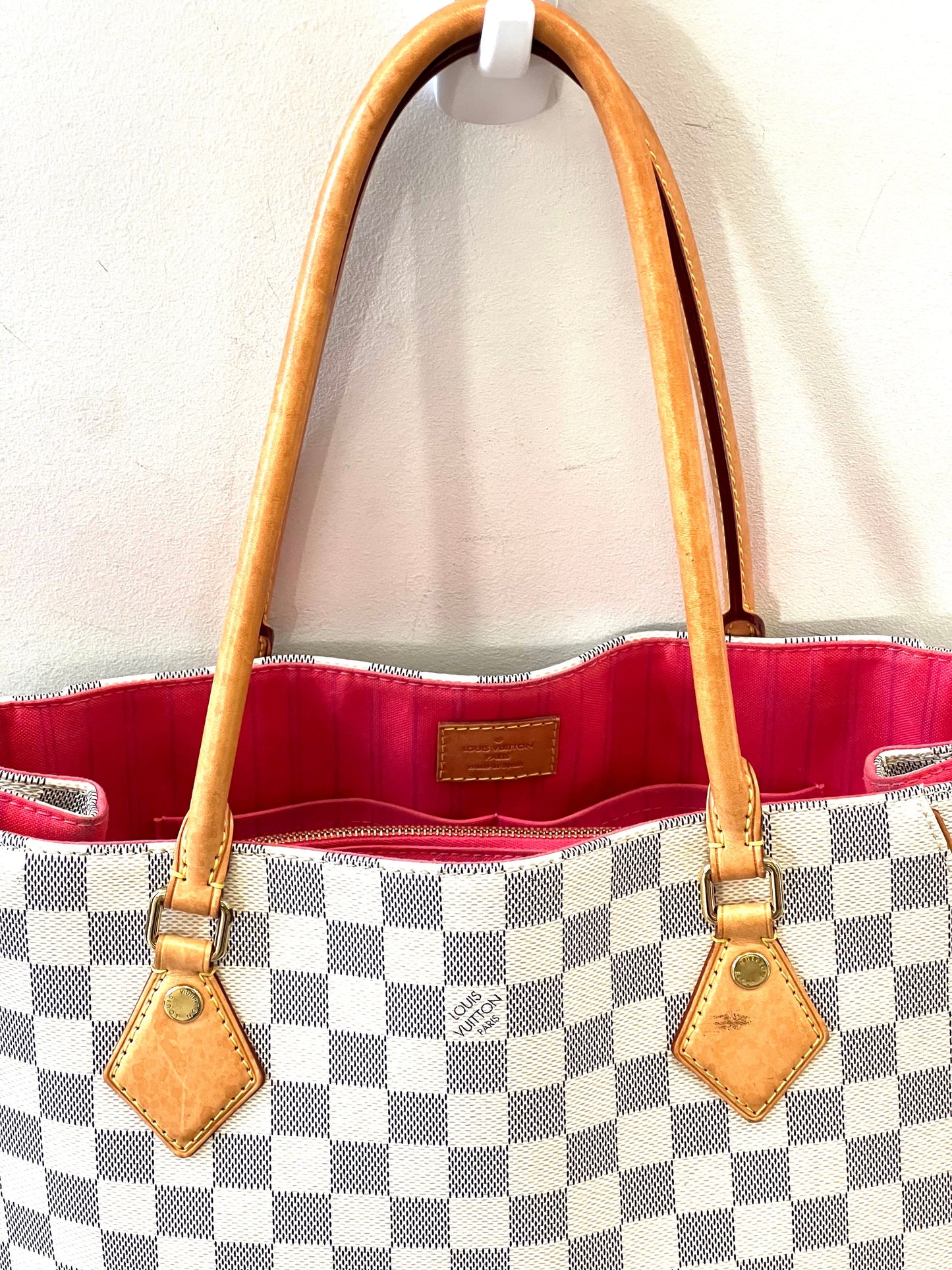 LOUIS VUITTON DAMIER AZUR CALVI TOTE BAG
