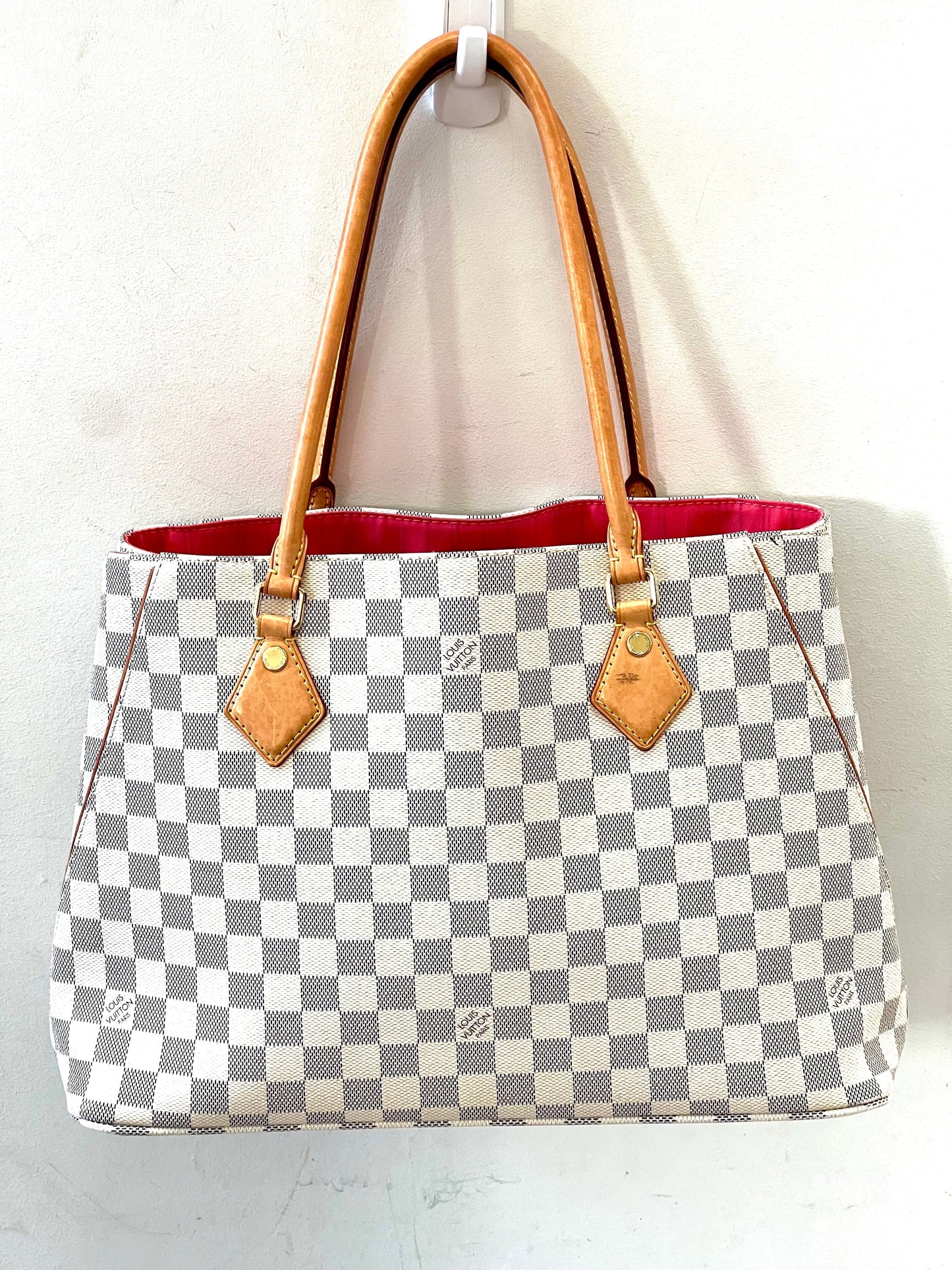 LOUIS VUITTON DAMIER AZUR CALVI TOTE BAG