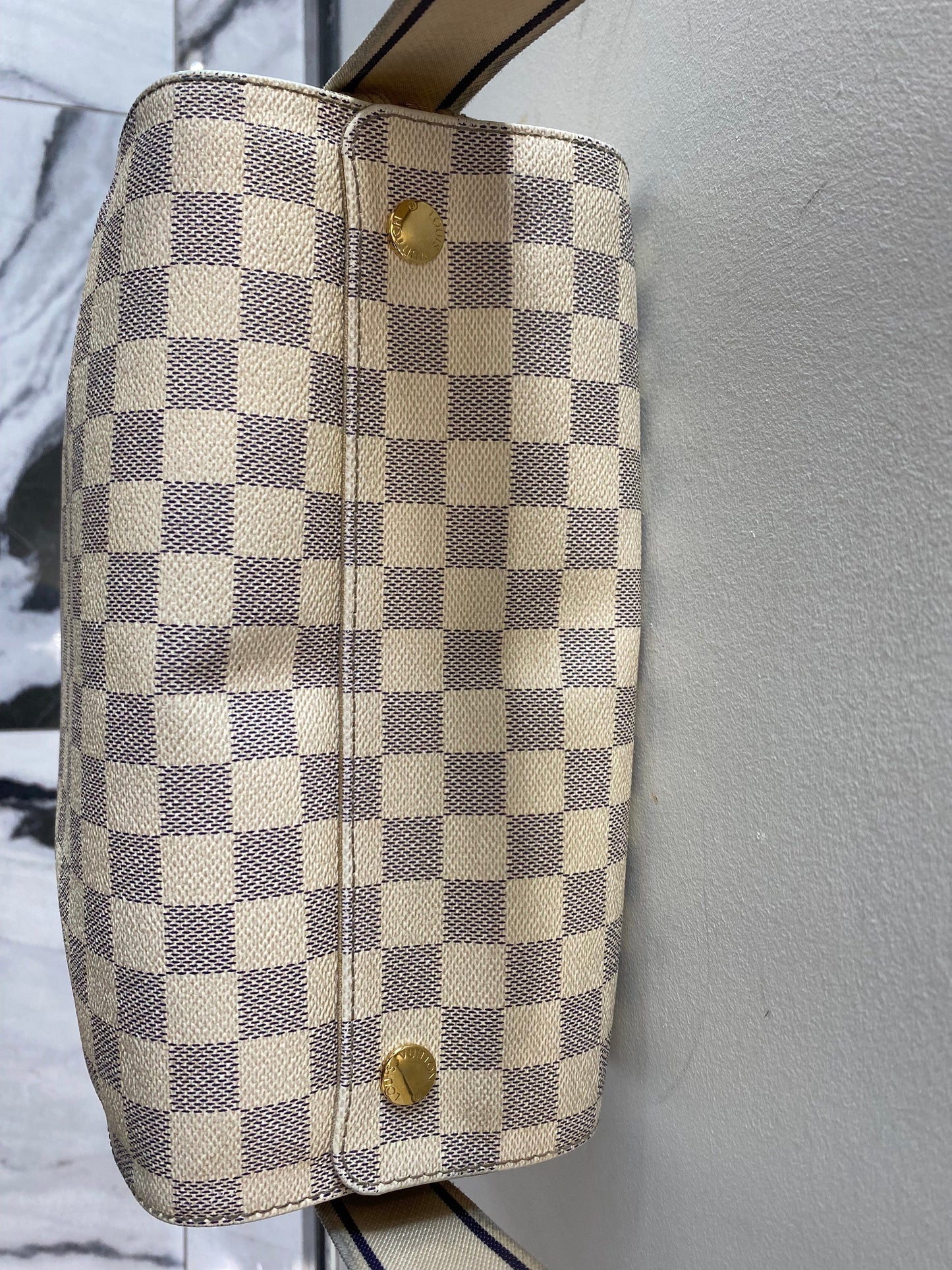 LOUIS VUITTON DAMIER AZUR NAVIGLIO MESSENGER BAG