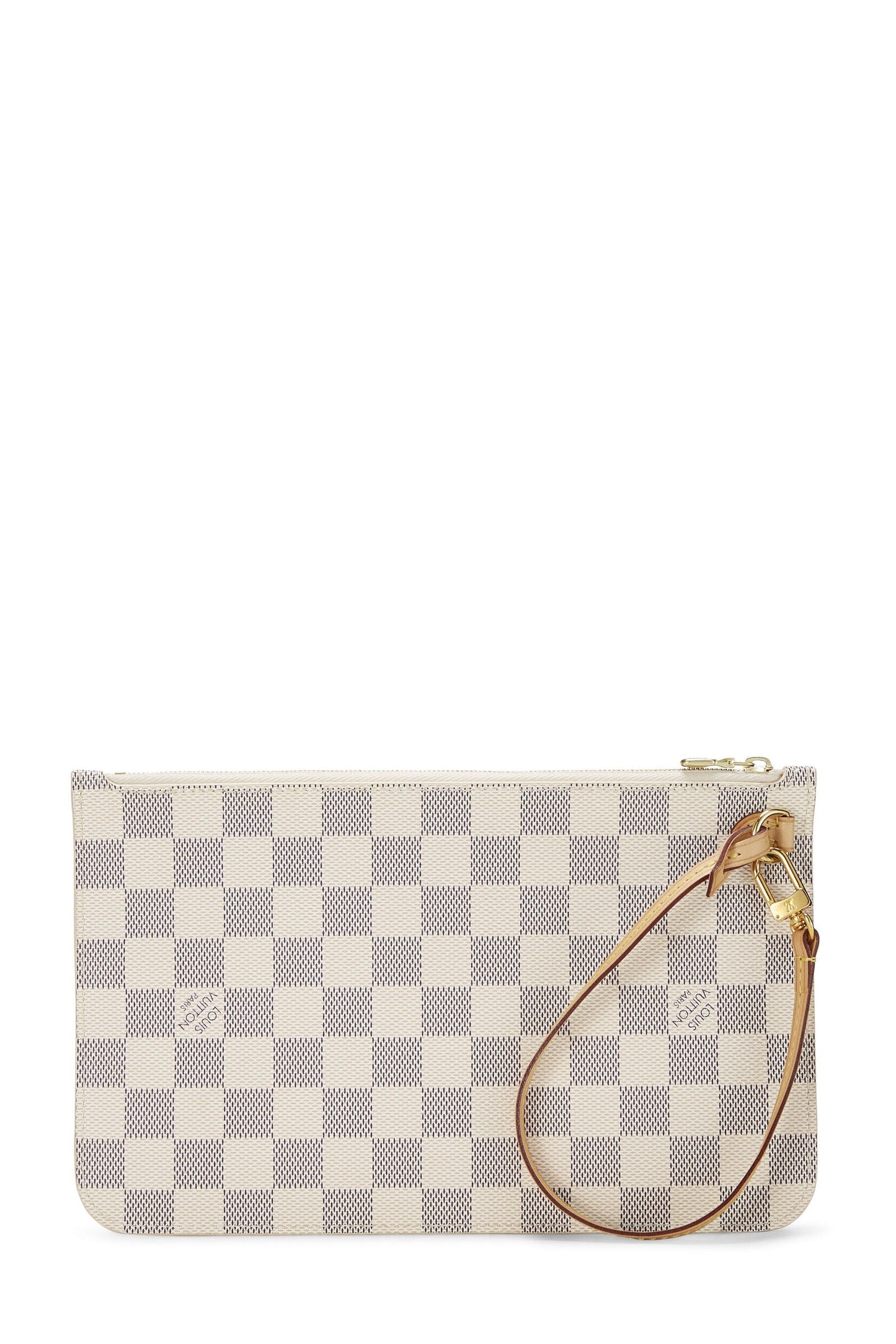 LOUIS VUITTON DAMIER AZUR NEVERFULL NM GM POCHETTE