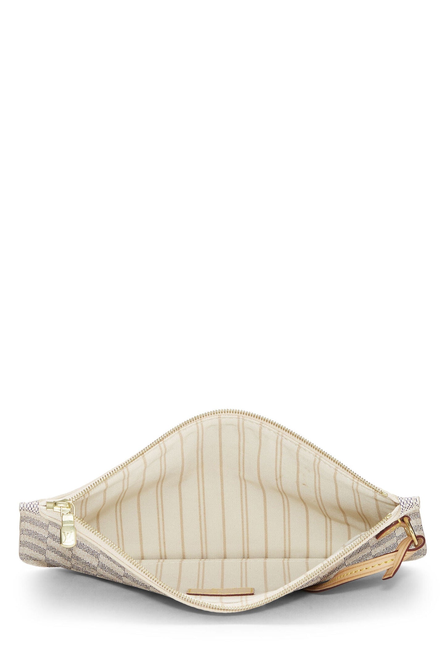 LOUIS VUITTON DAMIER AZUR NEVERFULL NM GM POCHETTE