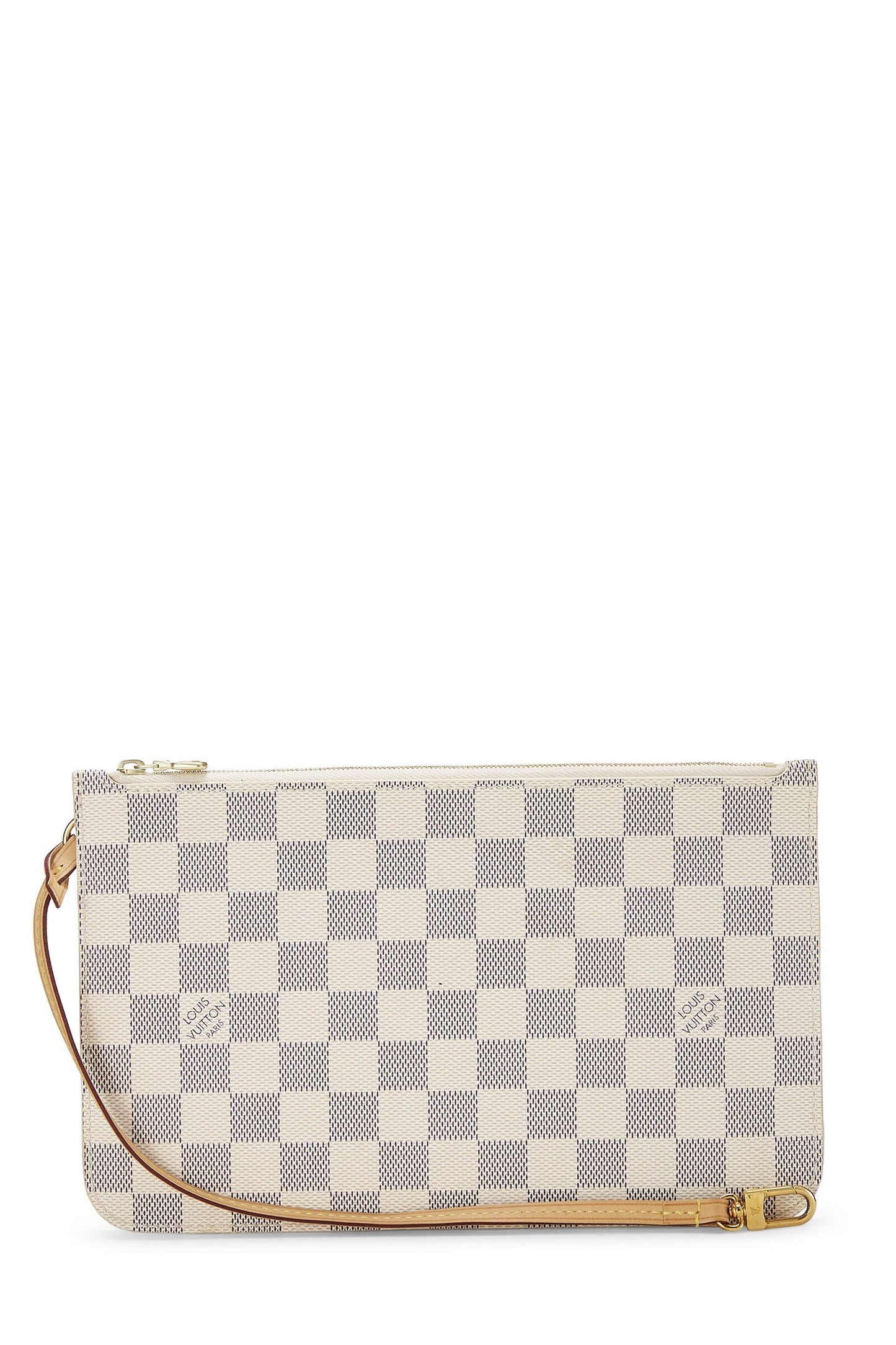 LOUIS VUITTON DAMIER AZUR NEVERFULL NM GM POCHETTE