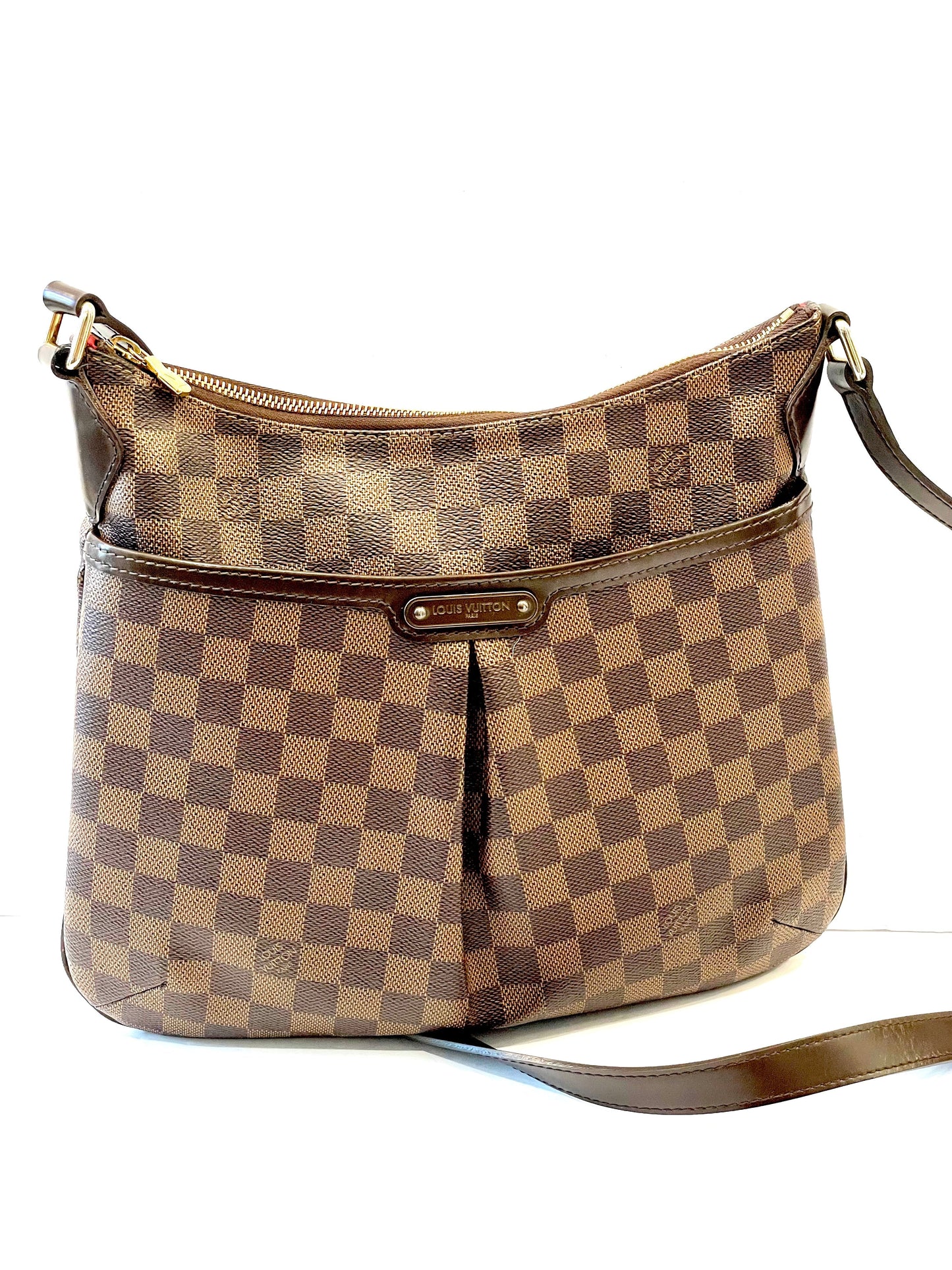 LOUIS VUITTON DAMIER EBENE BLOOMSBURY PM SHOULDER BAG