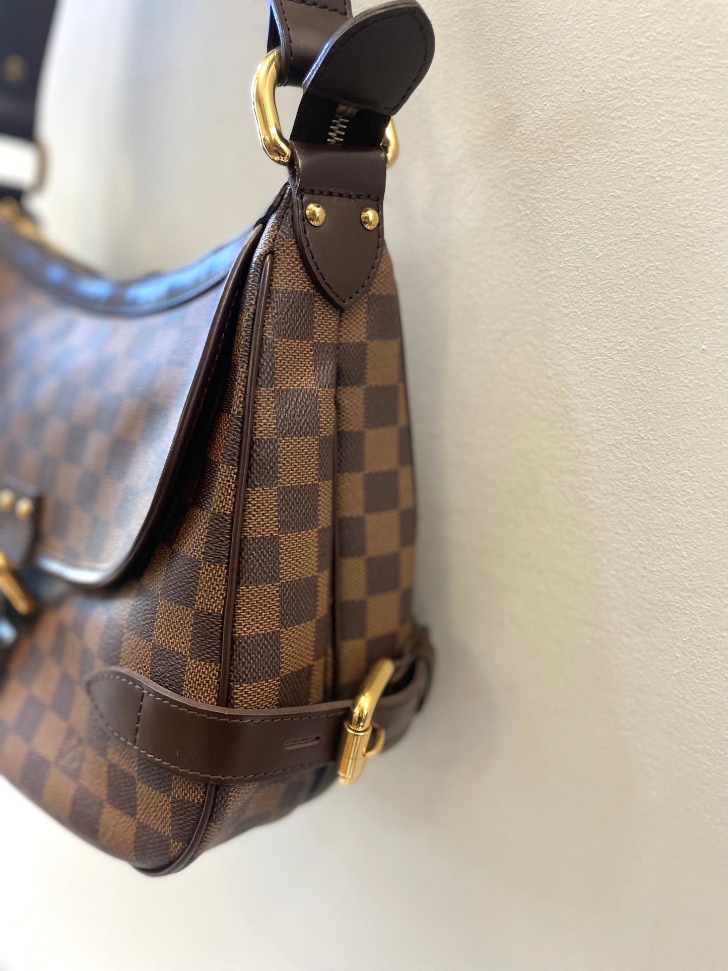 LOUIS VUITTON DAMIER EBENE HIGHBURY SHOULDER BAG