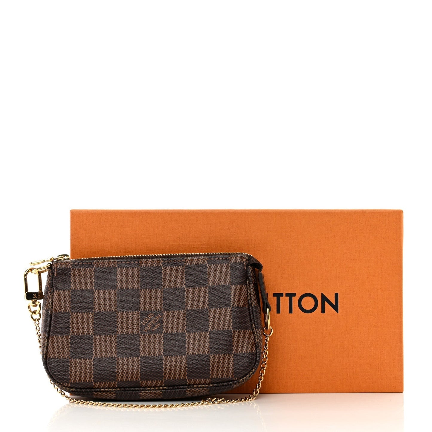 LOUIS VUITTON DAMIER EBENE MINI POCHETTE