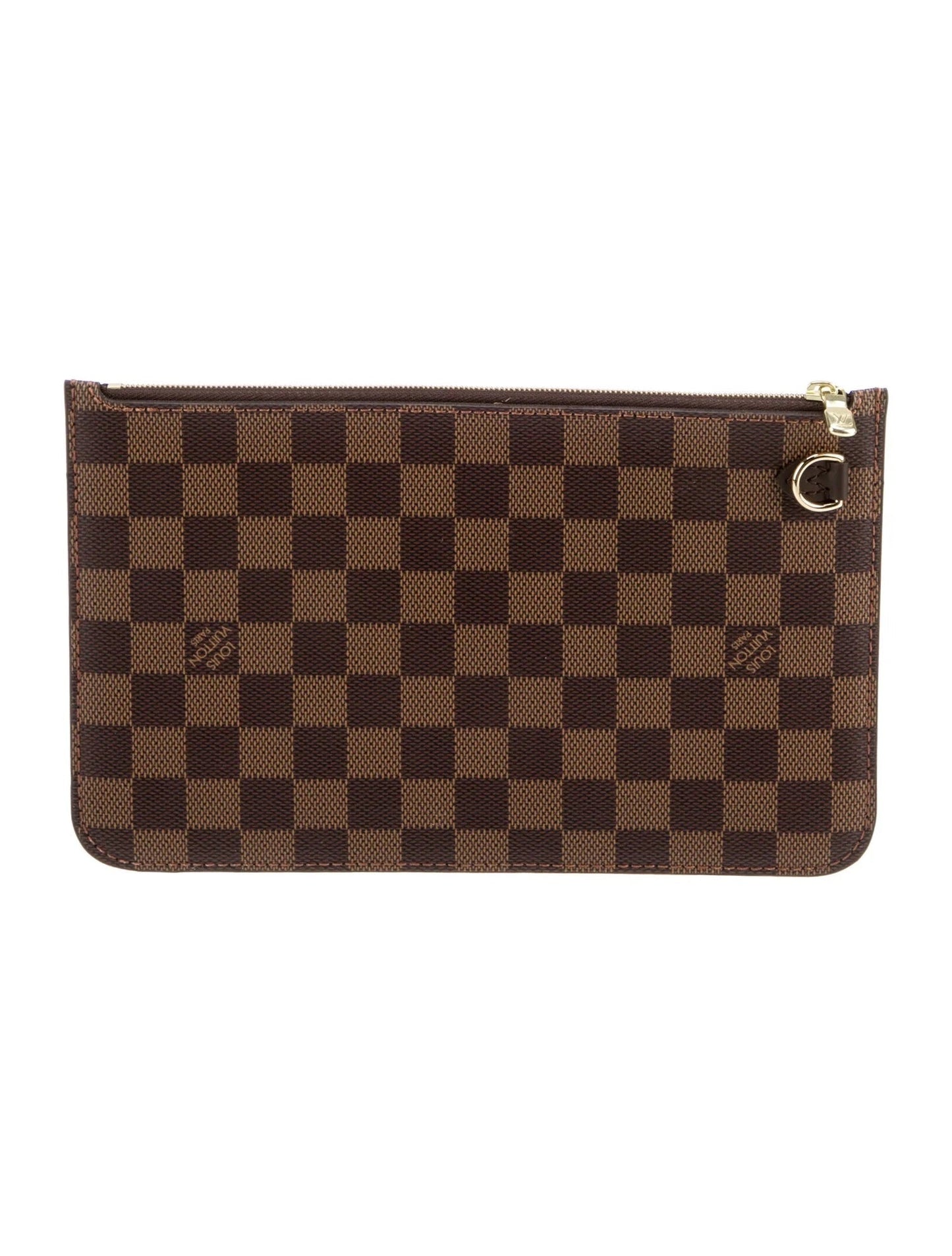 LOUIS VUITTON DAMIER EBENE NEVERFULL POCHETTE