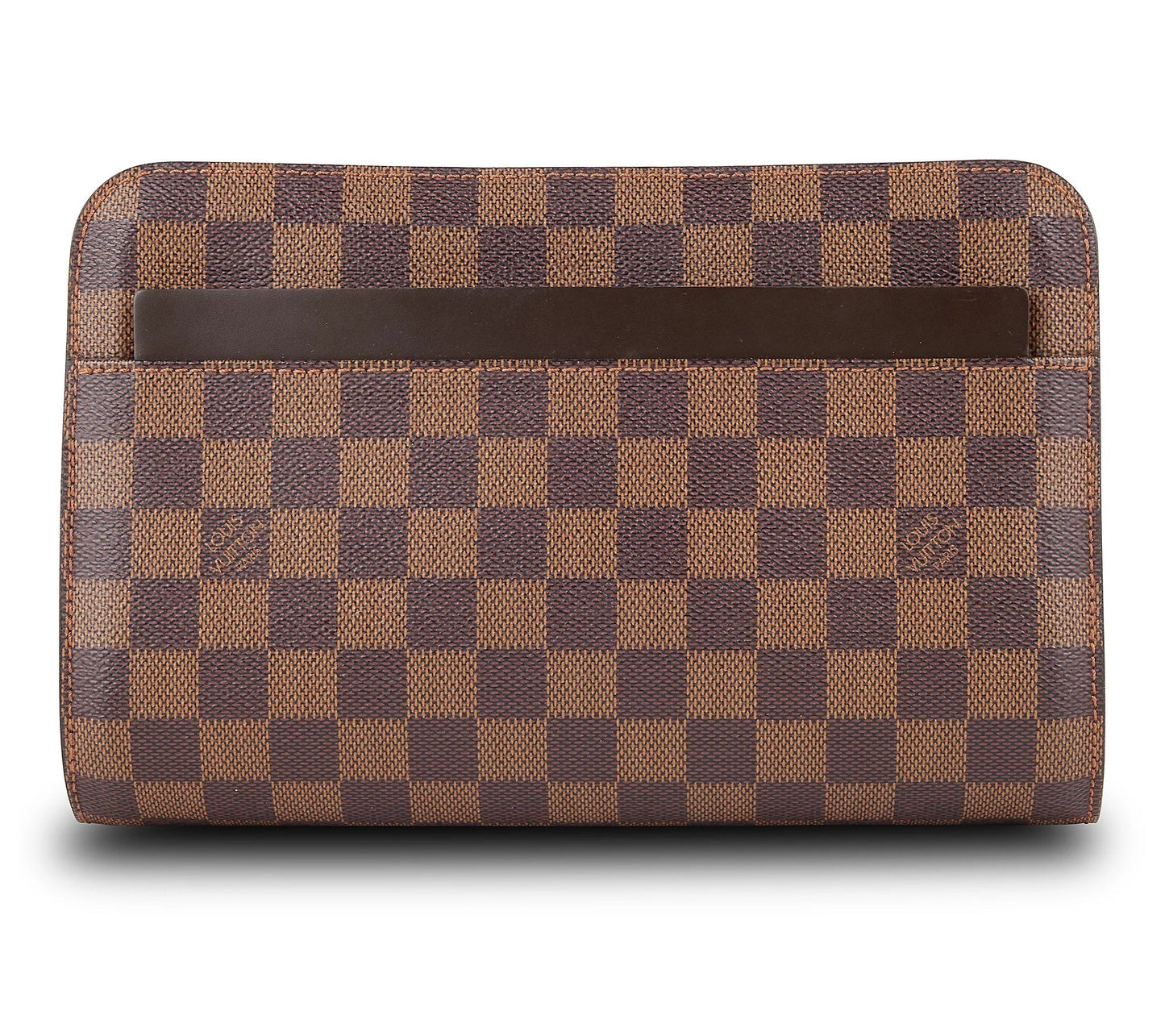 LOUIS VUITTON DAMIER EBENE SAINT LOUIS CLUTCH BAG
