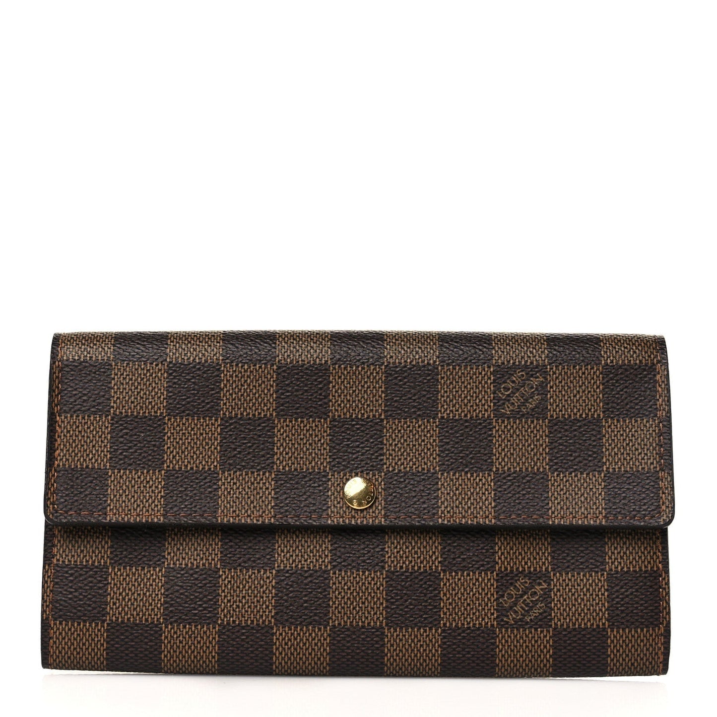 LOUIS VUITTON DAMIER EBENE SARAH WALLET