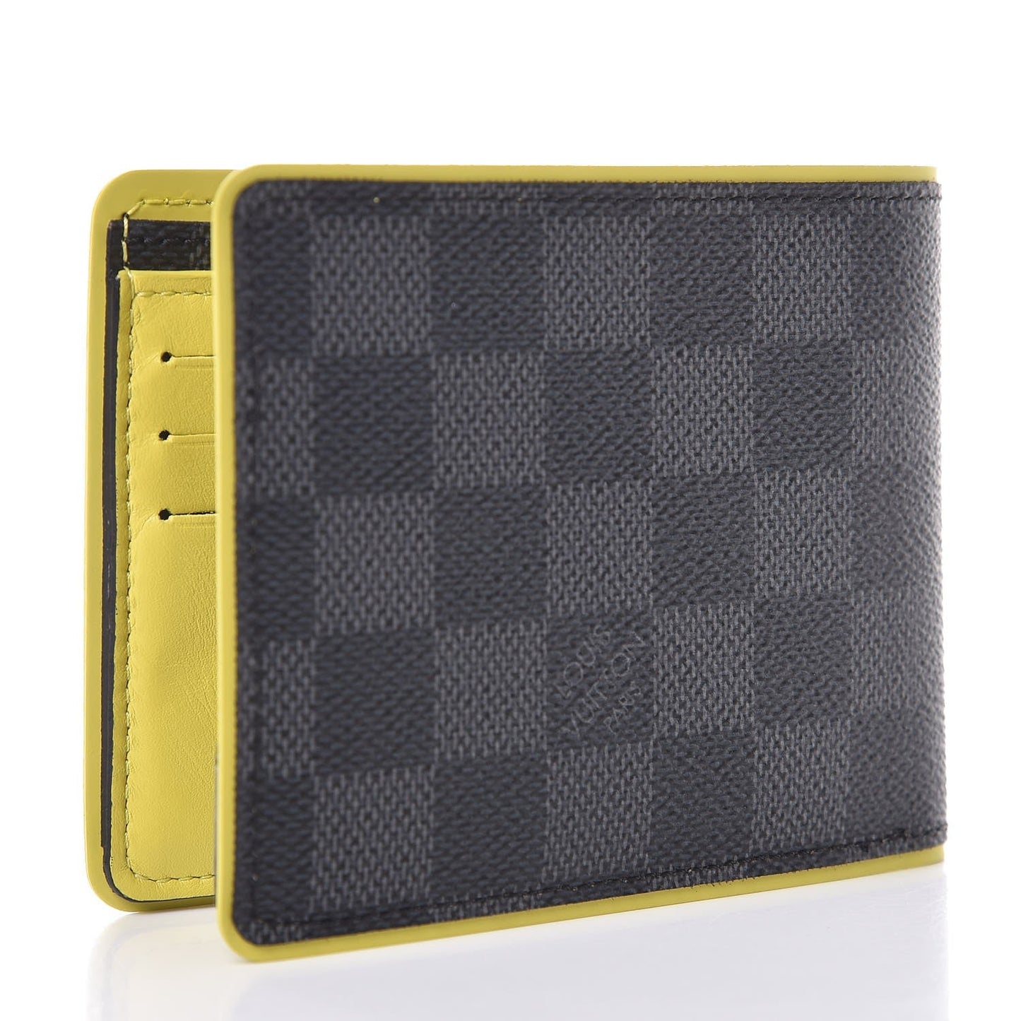 GLM-DAMIER GRAPHITE ANIS MULTIPLE WALLET