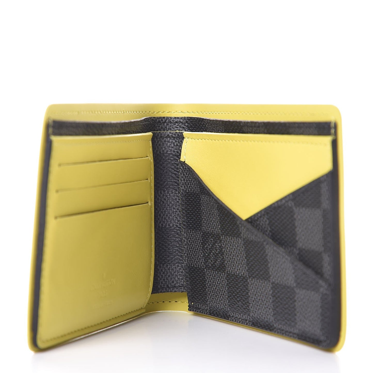 GLM-DAMIER GRAPHITE ANIS MULTIPLE WALLET