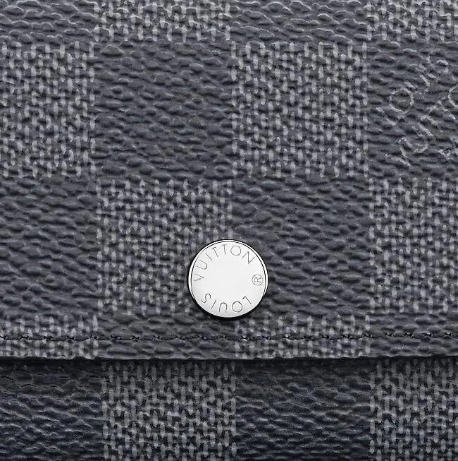 GLM-DAMIER GRAPHITE MULTICLES 6 KEY HOLDER