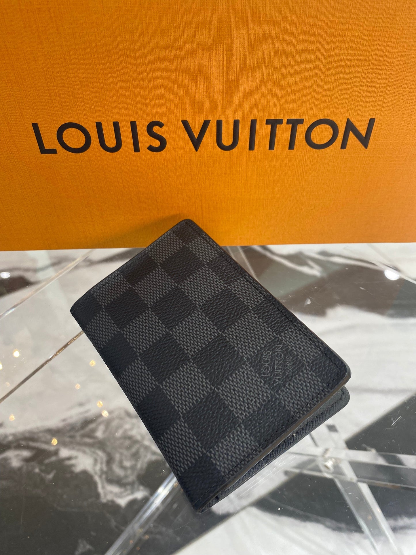 LOUIS VUITTON DAMIER GRAPHITE POCKET ORGANIZER